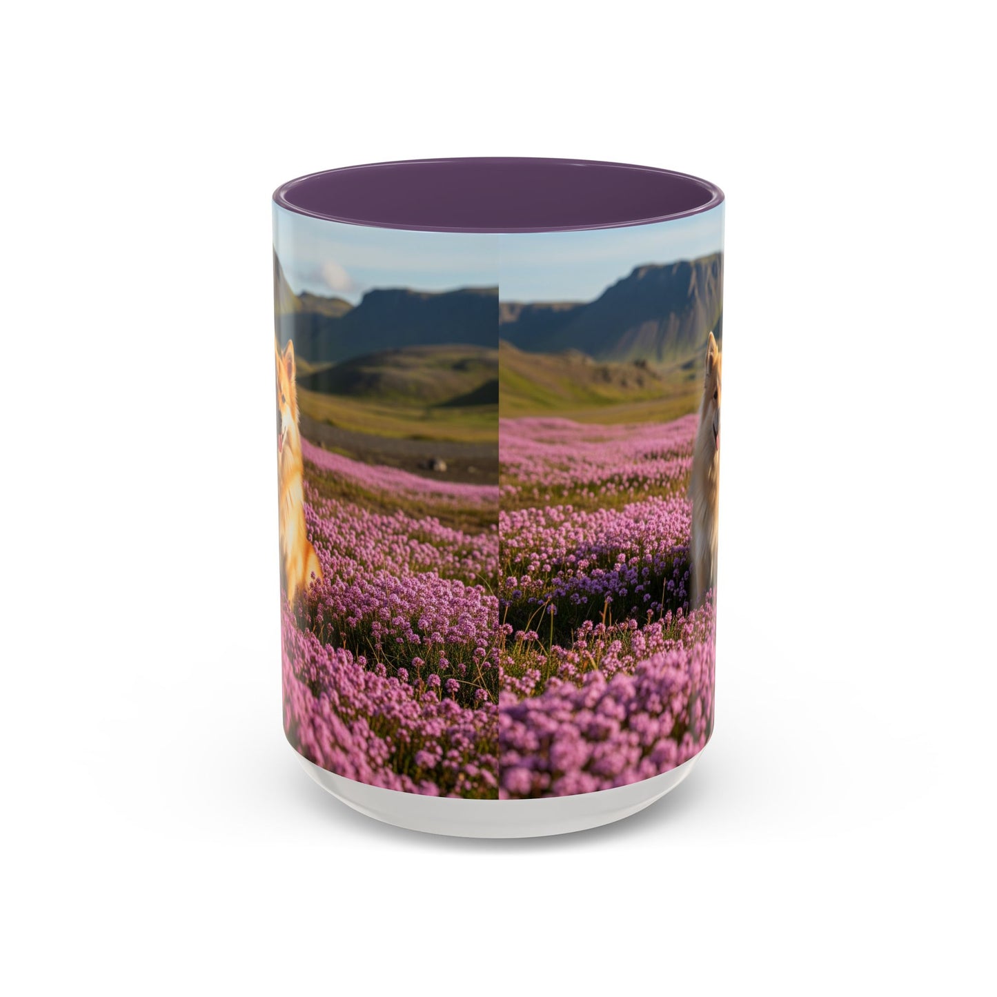 Icelandic Sheepdog Accent Coffee Mug - Perfect Gift for Dog Lovers