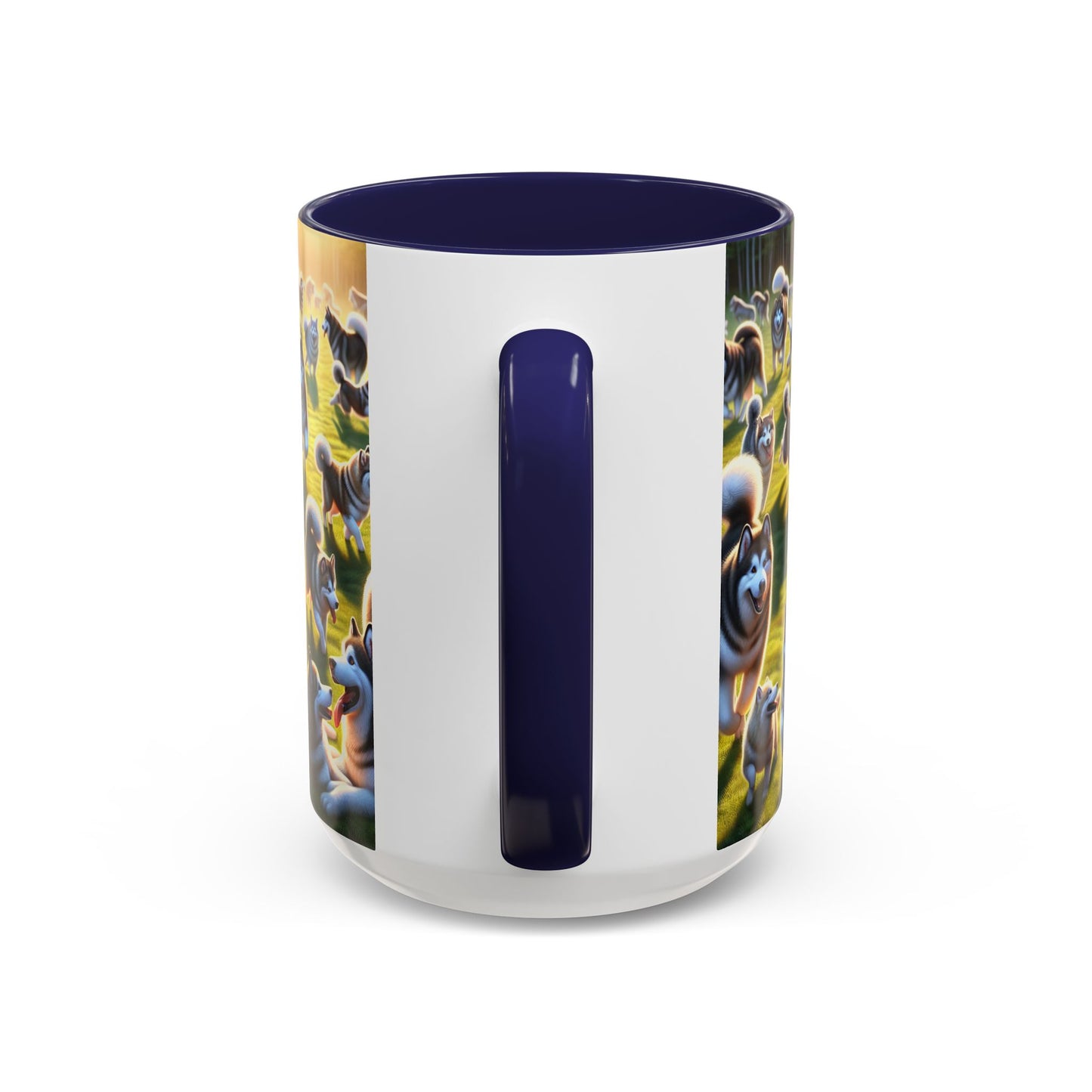 Alaskan Malamute Accent Coffee Mug - Perfect Gift for Dog Lovers