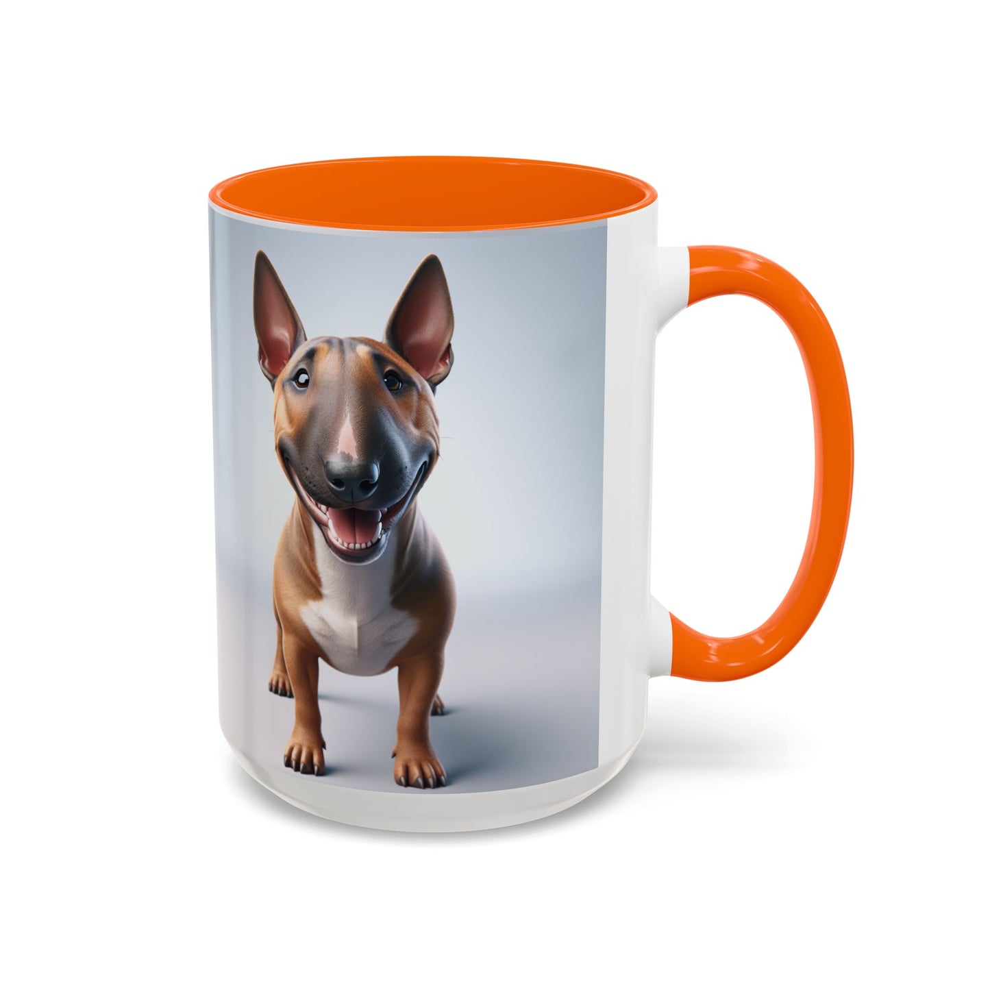 Miniature Bull Terrier Accent Coffee Mug - Perfect Gift for Dog Lovers