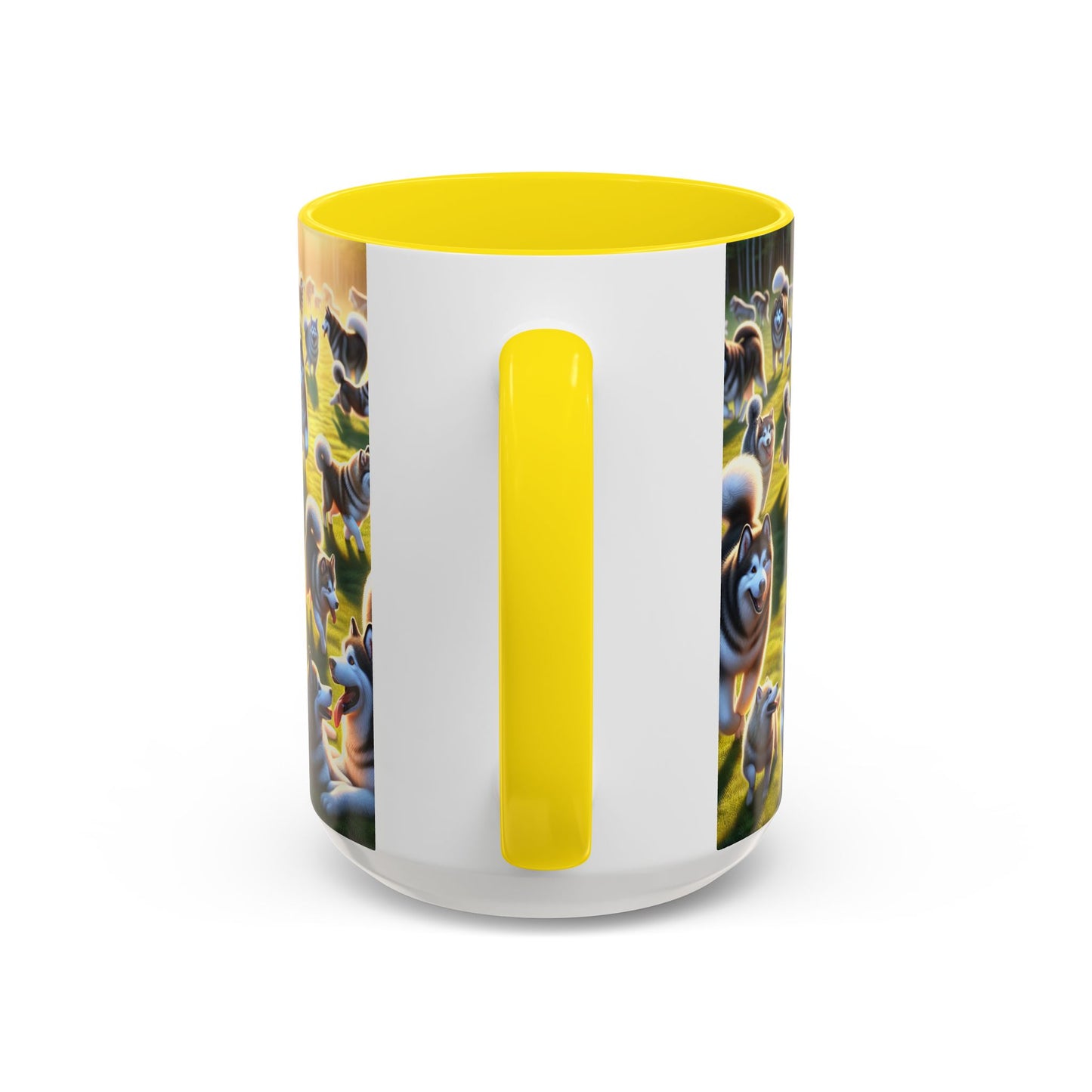 Alaskan Malamute Accent Coffee Mug - Perfect Gift for Dog Lovers