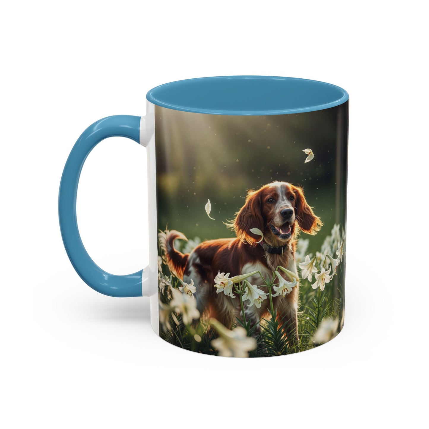 Irish Red and White Setter Accent Coffee Mug - Perfect Gift for Dog Lovers