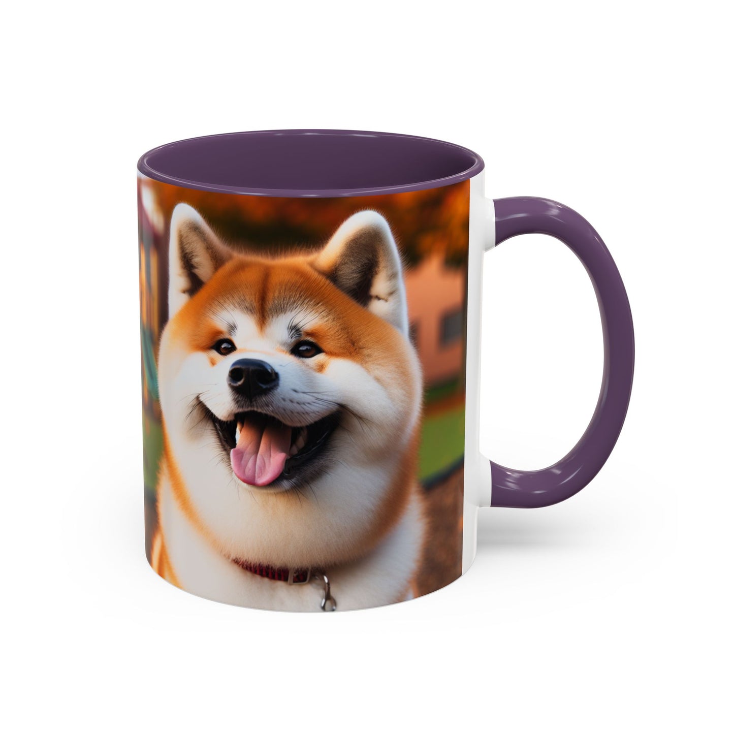 Japanese Akitainu Accent Coffee Mug - Perfect Gift for Dog Lovers