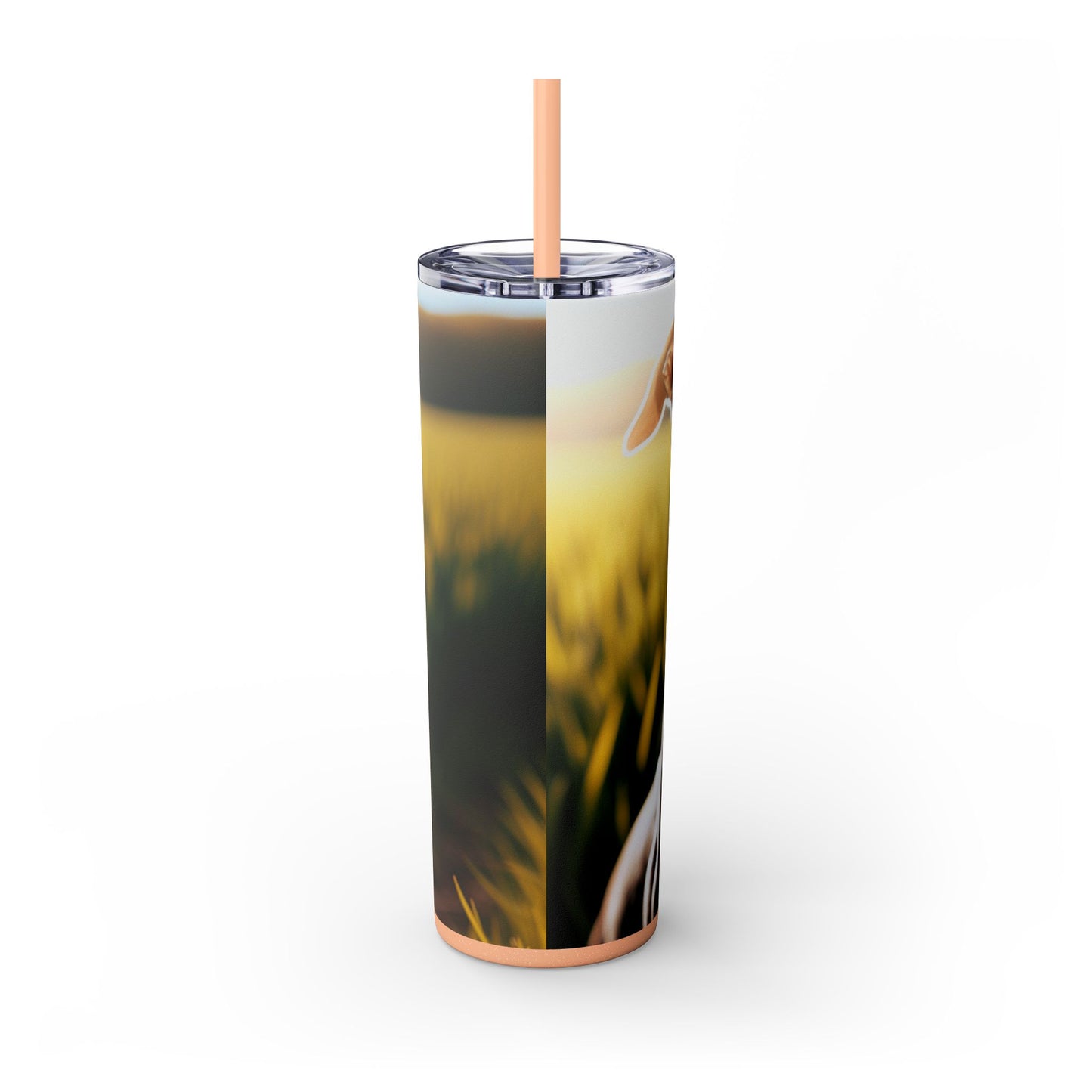 Greyhound Tumbler with Straw, 20oz