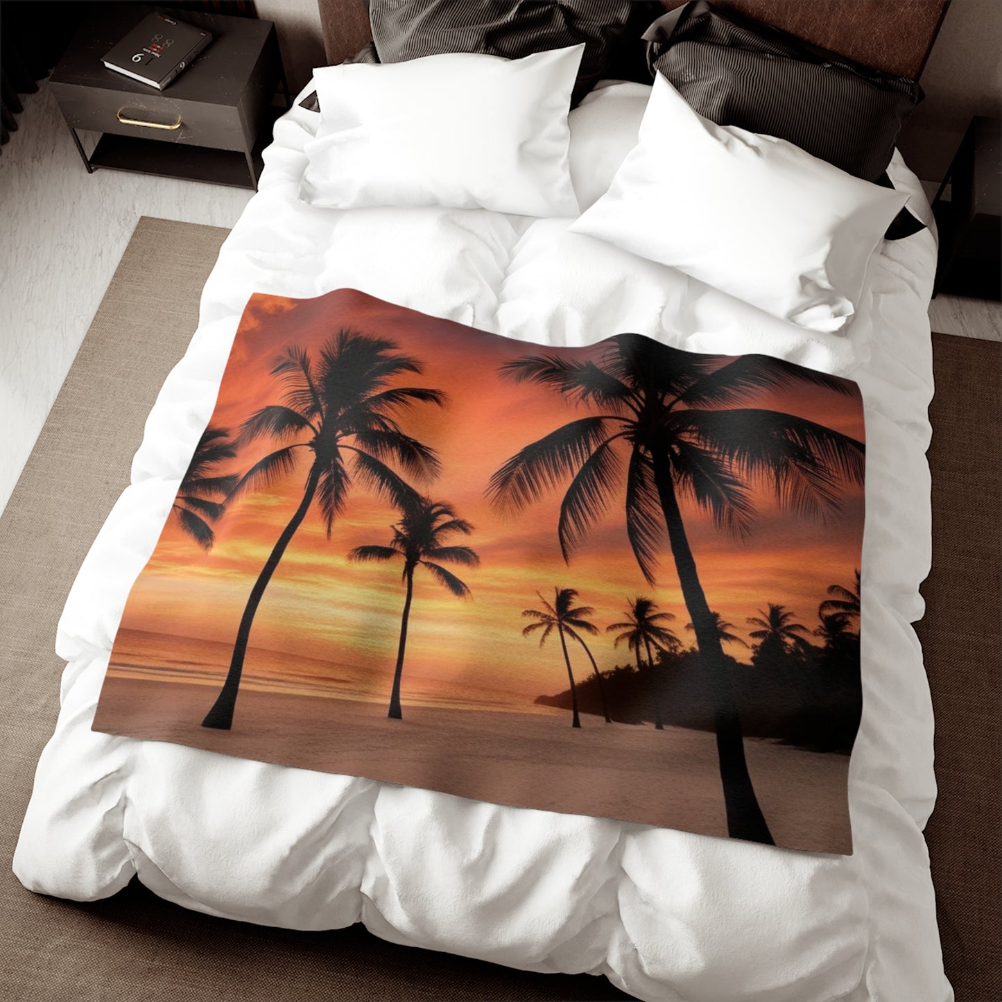Brilliant Sunrise Sweatshirt Blanket