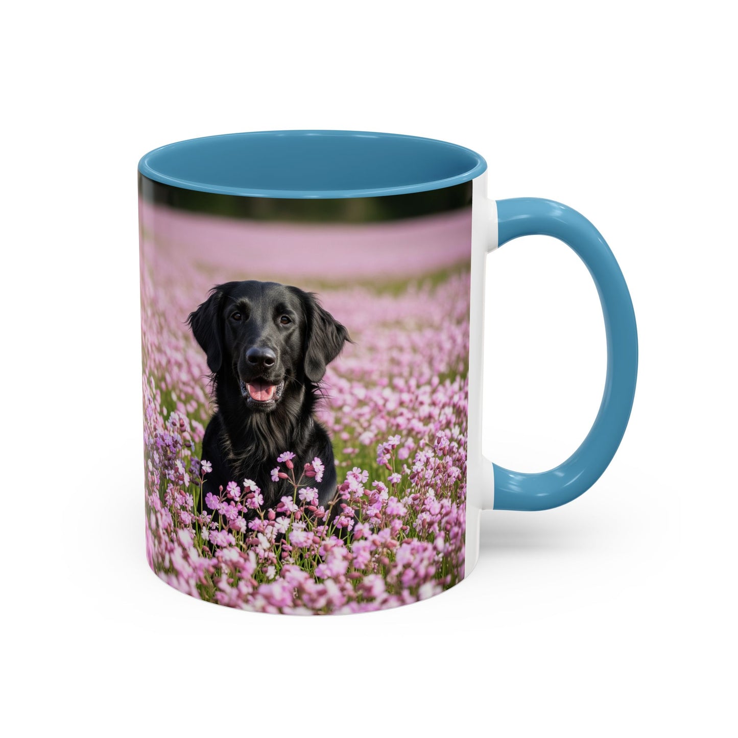 Flat Coated Retriever Accent Coffee Mug - Perfect Gift for Dog Lovers