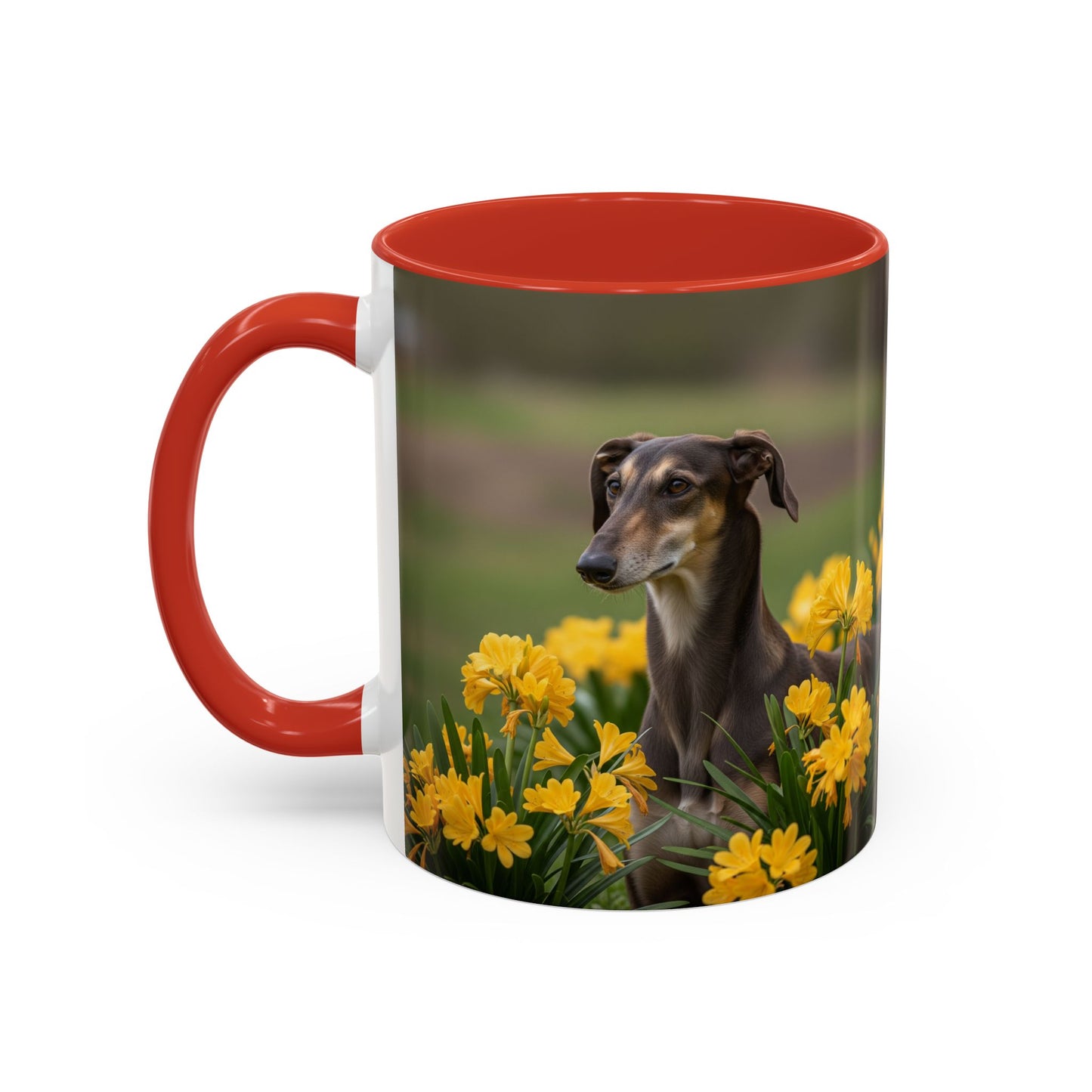 Sloughi Accent Coffee Mug - Perfect Gift for Dog Lovers