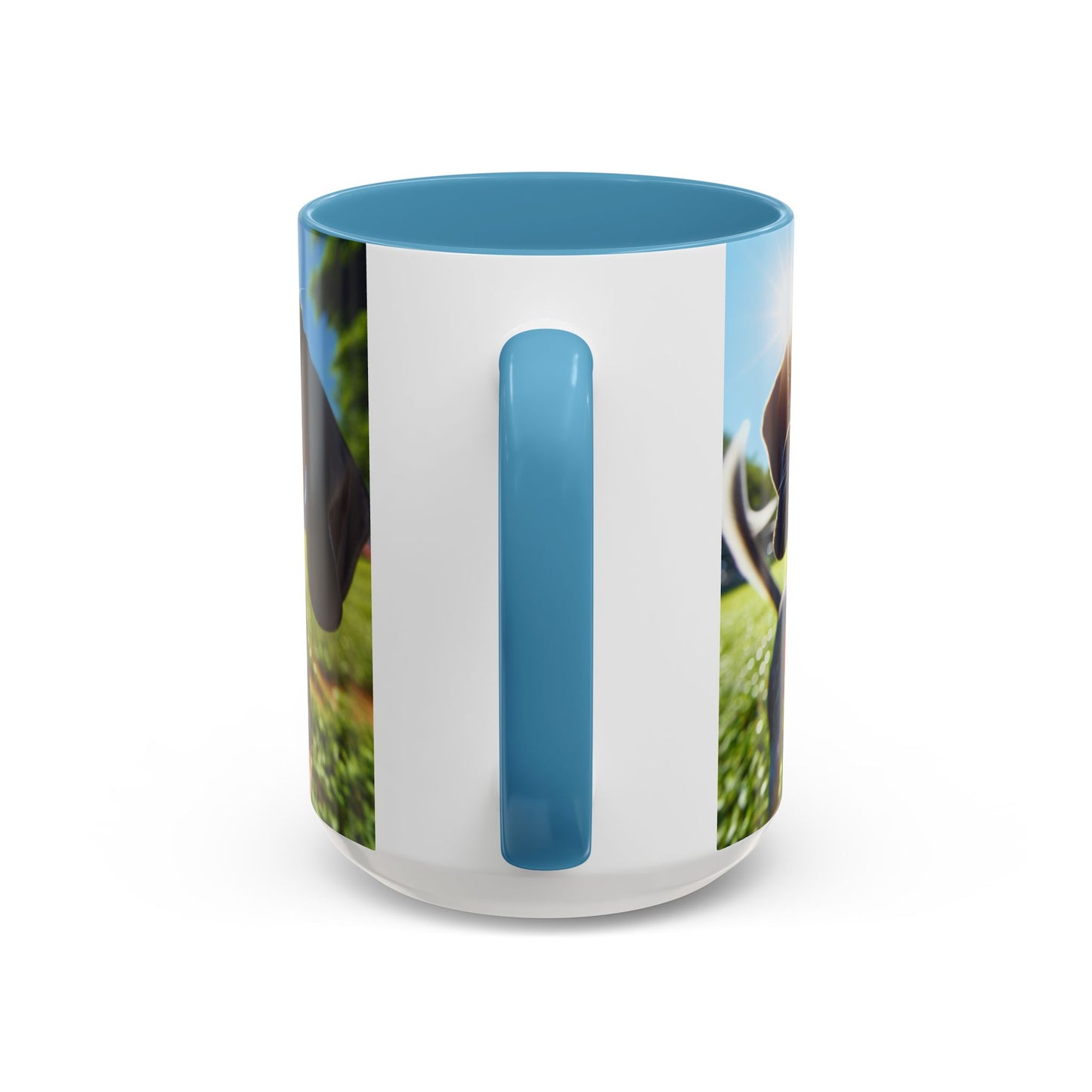 Bluetick Coonhound Accent Coffee Mug - Perfect Gift for Dog Lovers