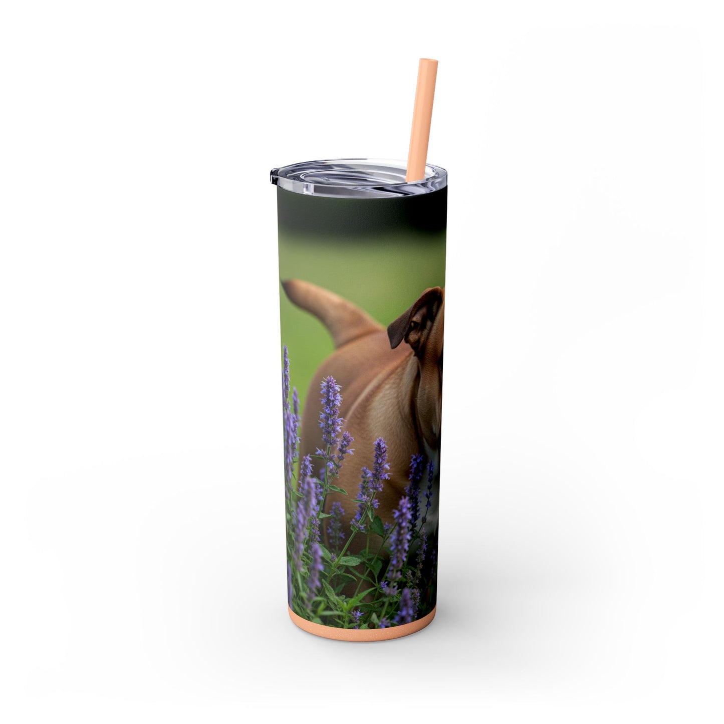 British Bulldog Tumbler with Straw, 20oz