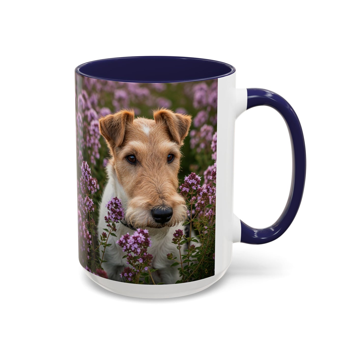 Fox Terrier Accent Coffee Mug - Perfect Gift for Dog Lovers