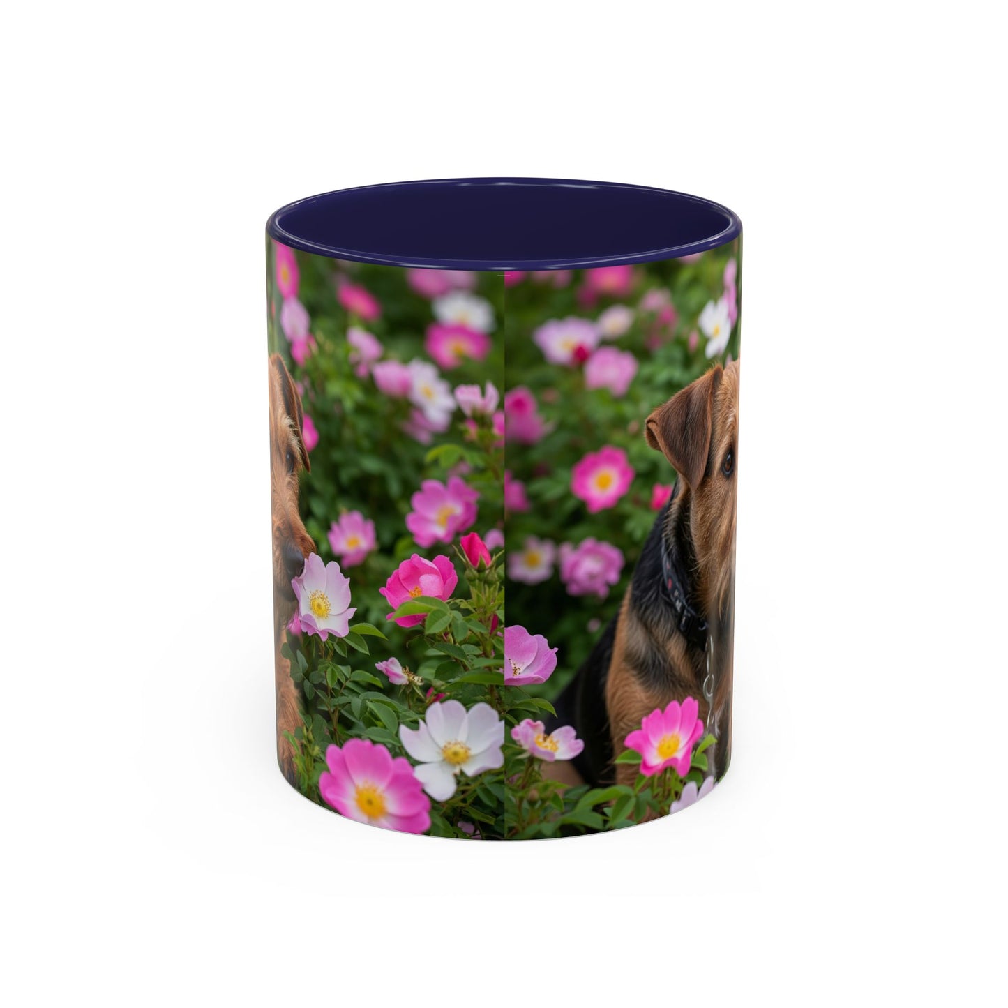Teddy Roosevelt Terrier Accent Coffee Mug - Perfect Gift for Dog Lovers