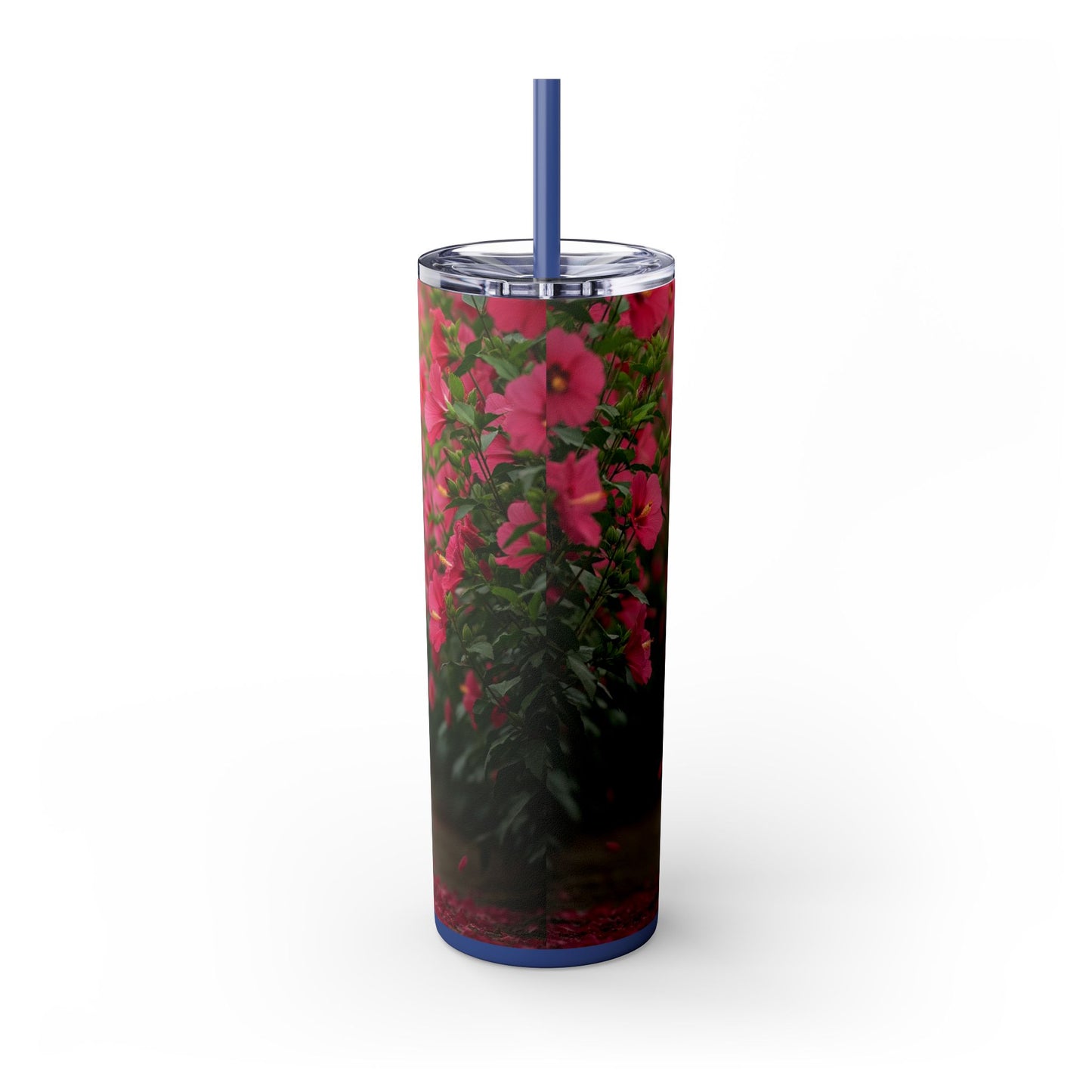 Korean Jindo Dog Tumbler with Straw, 20oz