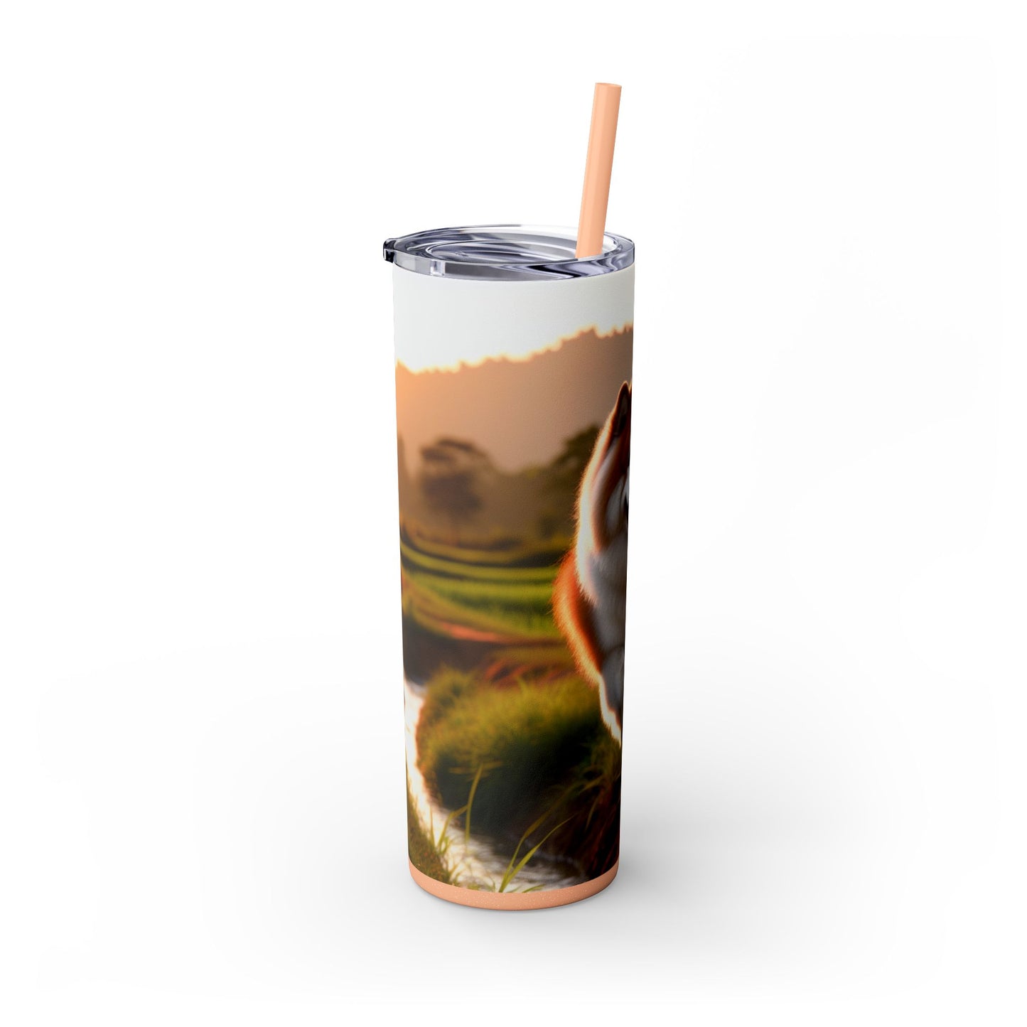 Thai Bangkaew Tumbler with Straw, 20oz
