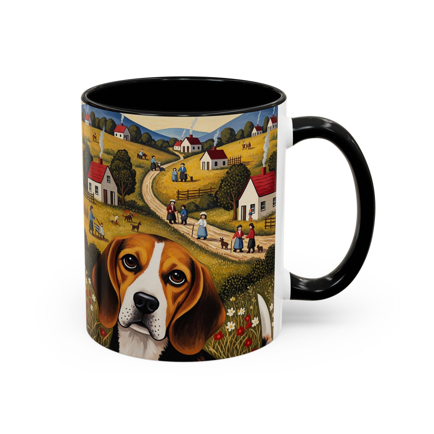 Beagle Accent Coffee Mug - Perfect Gift for Dog Lovers