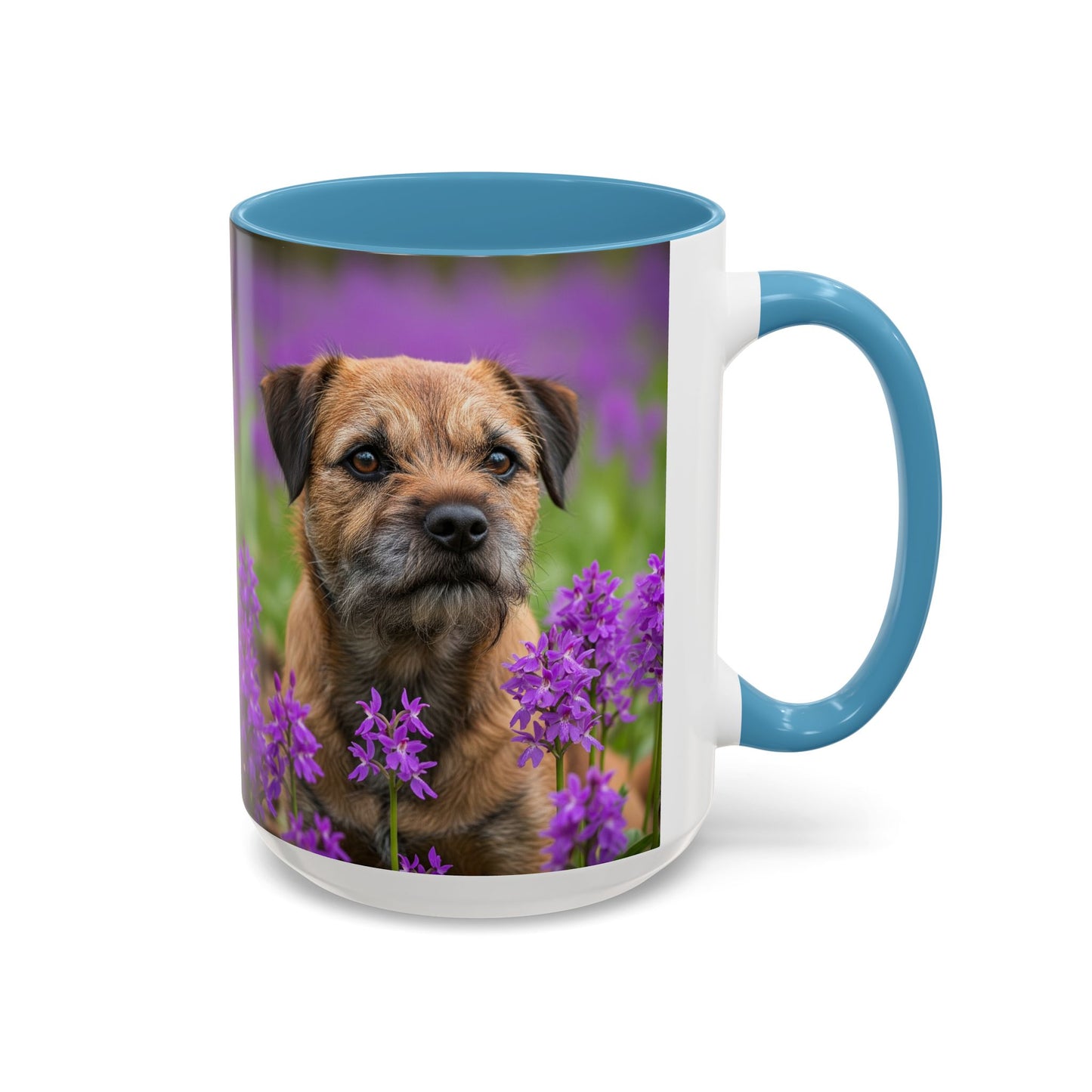Border Terrier Accent Coffee Mug - Perfect Gift for Dog Lovers