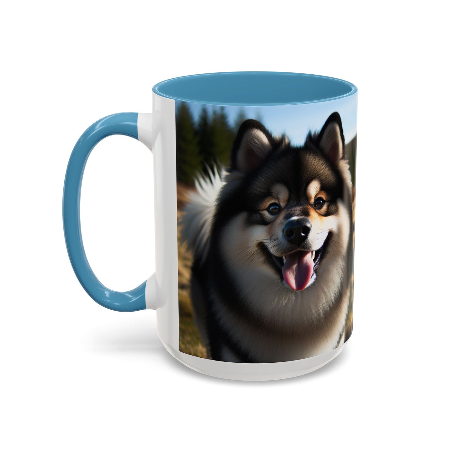 Norwegian Buhund Accent Coffee Mug - Perfect Gift for Dog Lovers