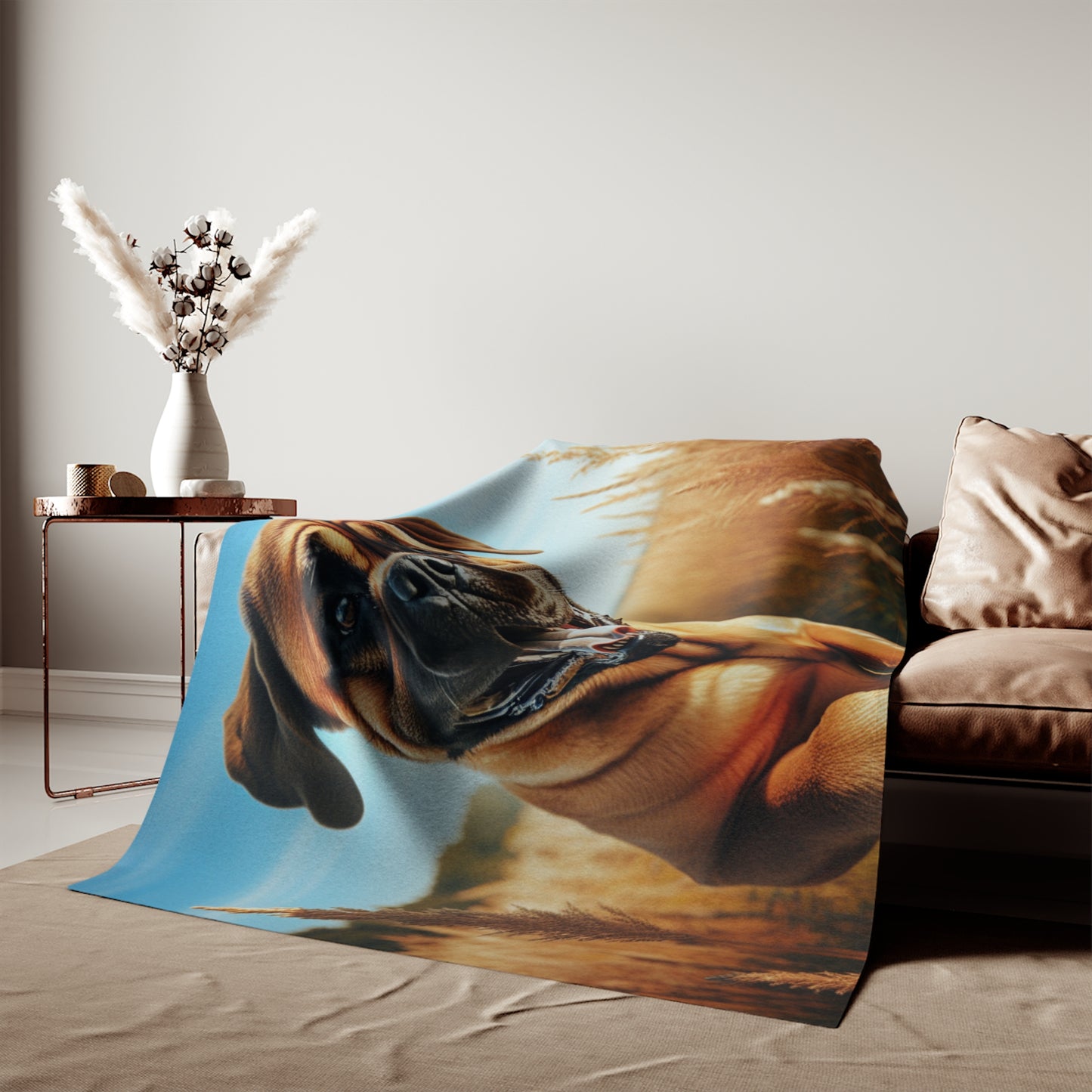 Bullmastiff Sweatshirt Blanket