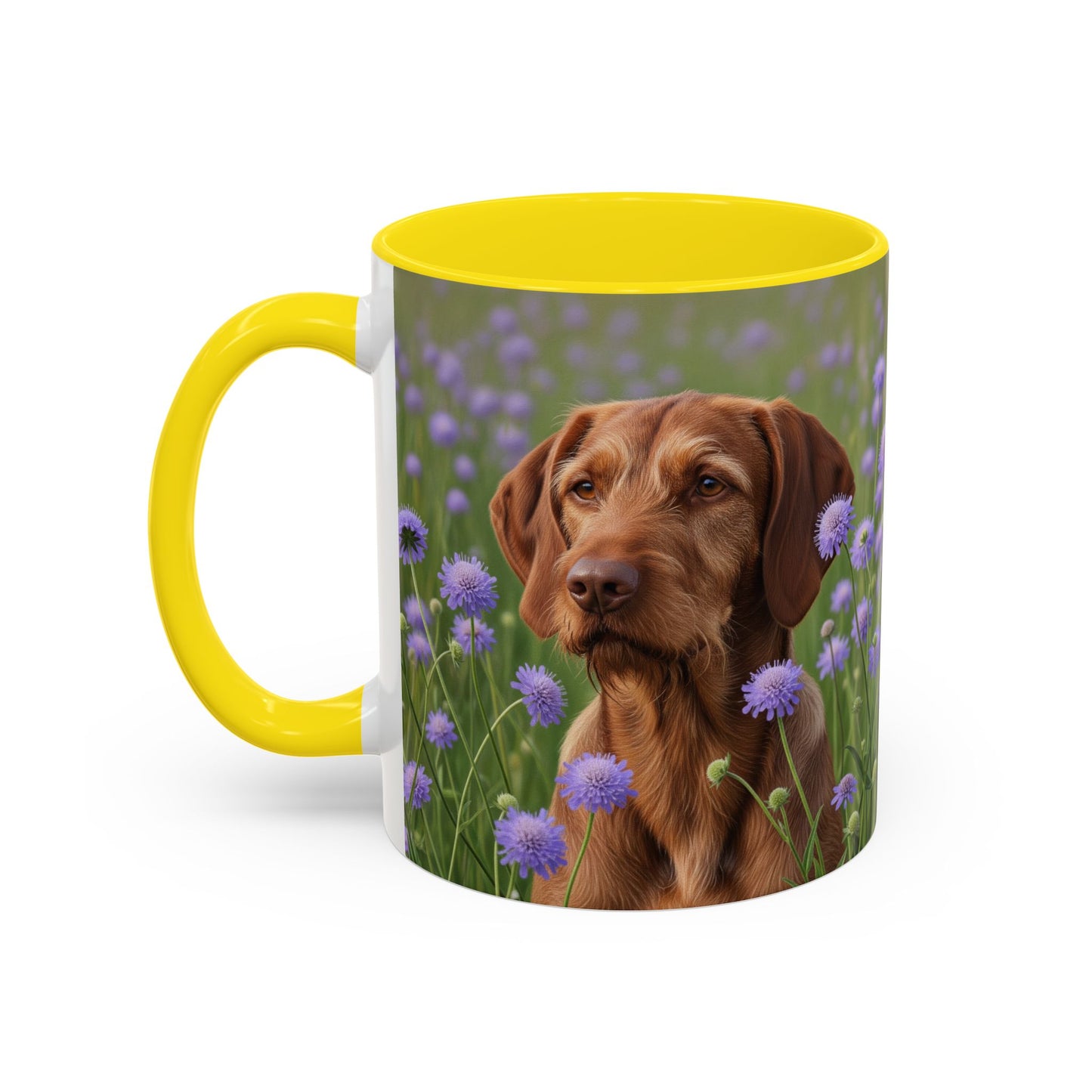Hungarian Wirehaired Vizsla Accent Coffee Mug - Perfect Gift for Dog Lovers