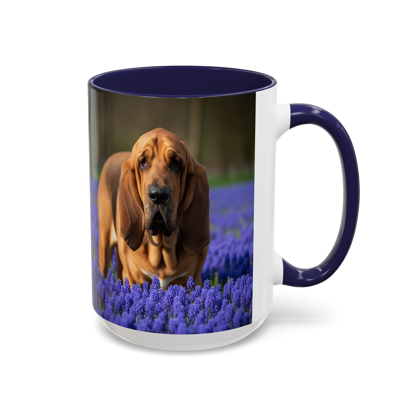 Bloodhound Accent Coffee Mug - Perfect Gift for Dog Lovers