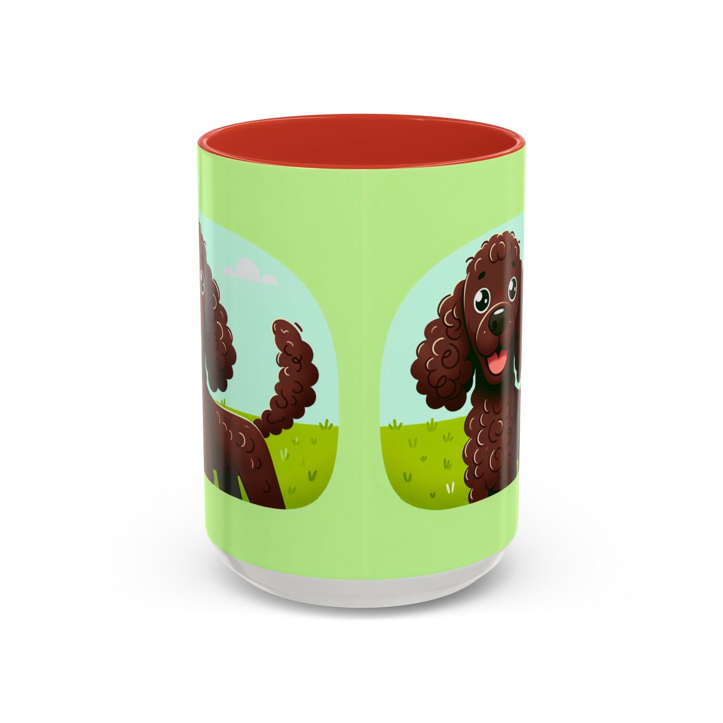 Irish Water Spaniel Accent Coffee Mug - Perfect Gift for Dog Lovers