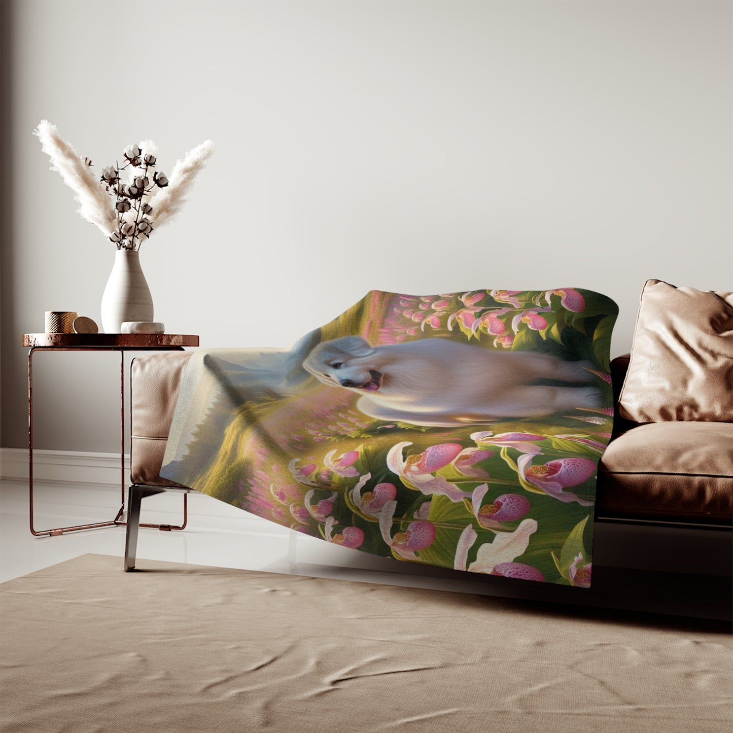 Great Pyrenees Sweatshirt Blanket