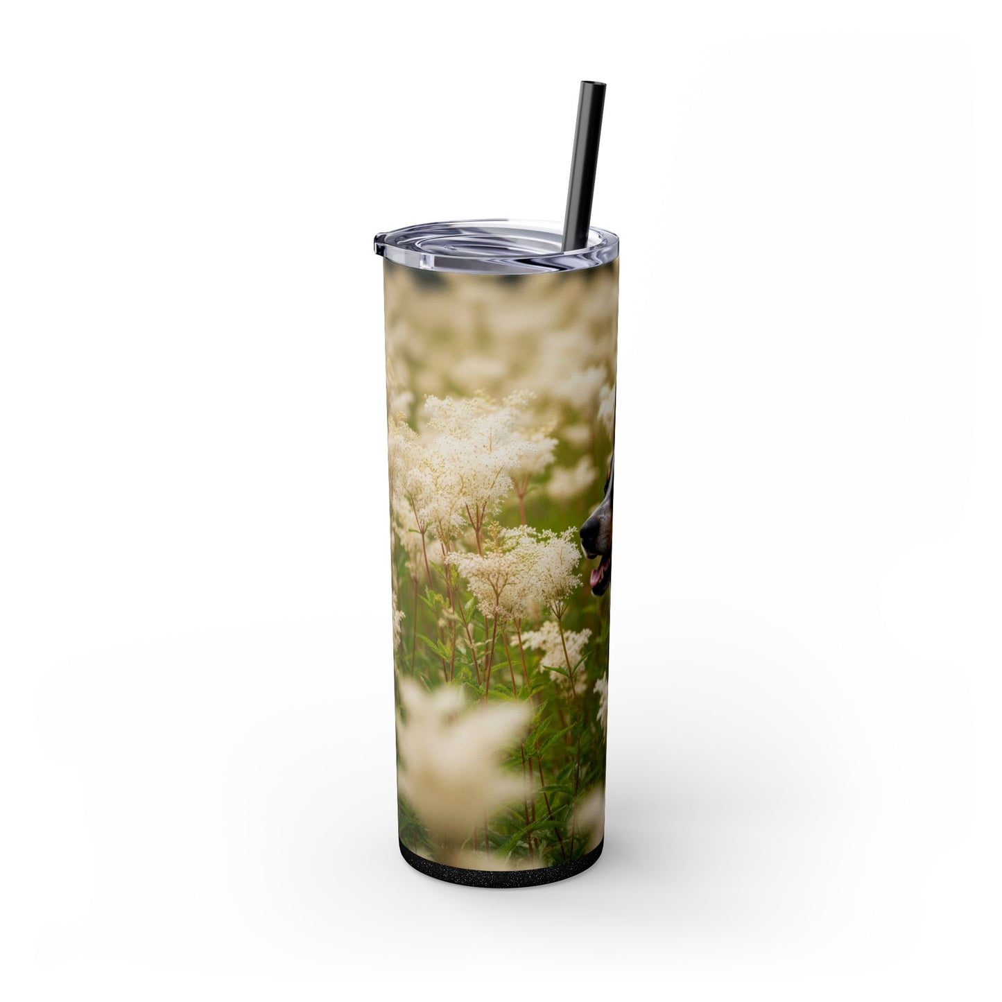 Lancashire Heeler Tumbler with Straw, 20oz