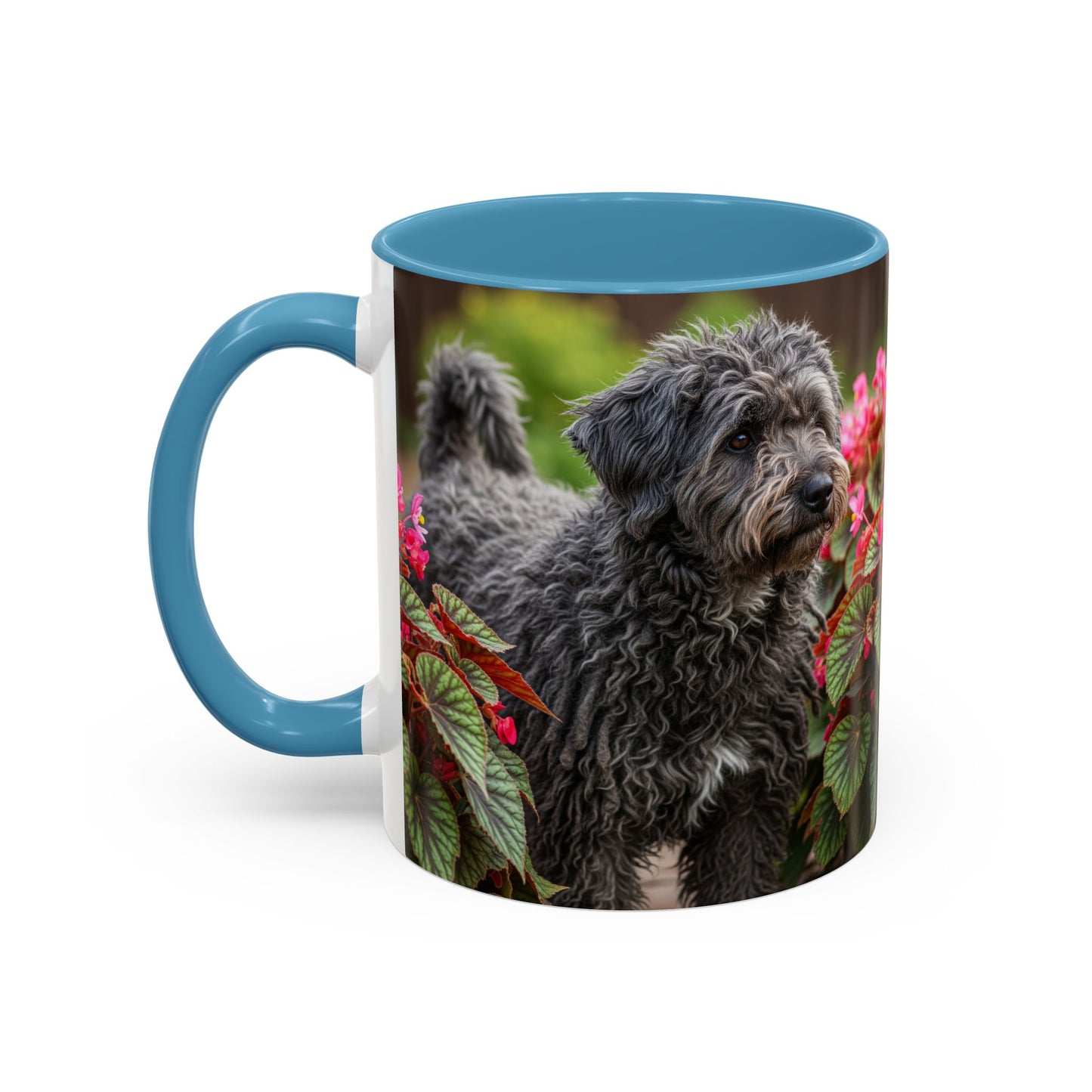 Puli Accent Coffee Mug - Perfect Gift for Dog Lovers