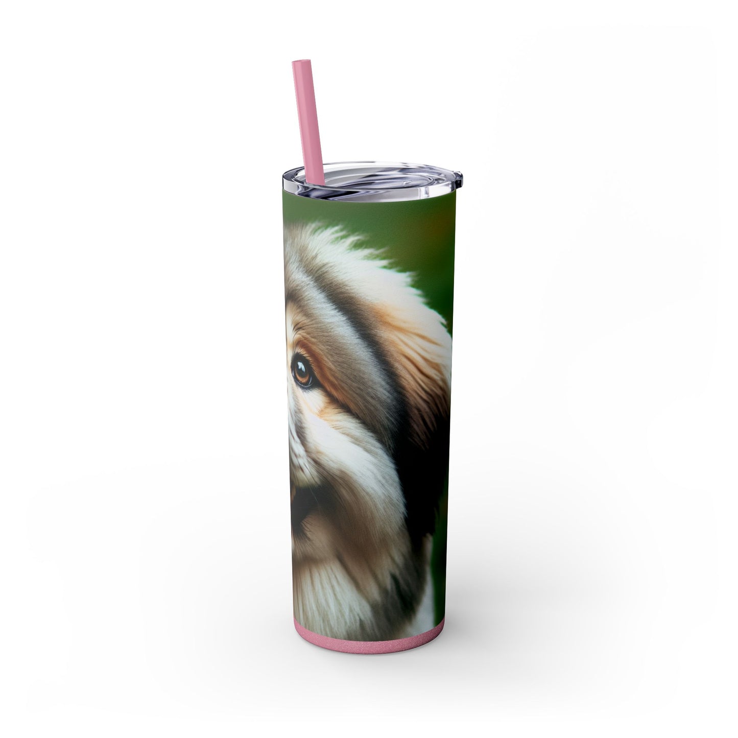 Tibetan Kyi Apso Tumbler with Straw, 20oz