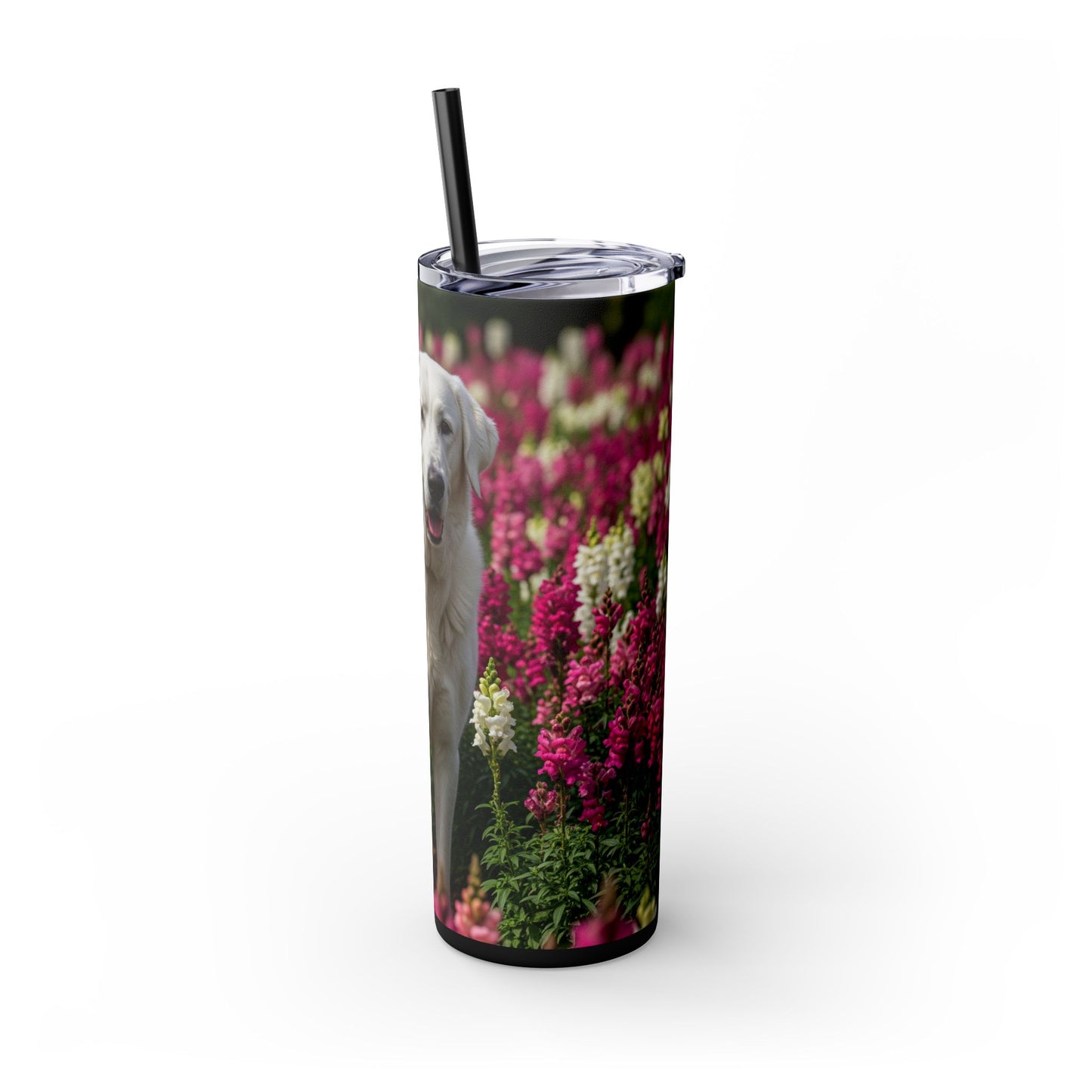 Estrela Mountain Dog Tumbler with Straw, 20oz