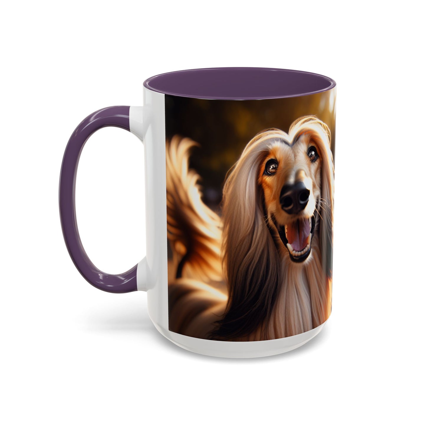 Afghan Hound Accent Coffee Mug - Perfect Gift for Dog Lovers