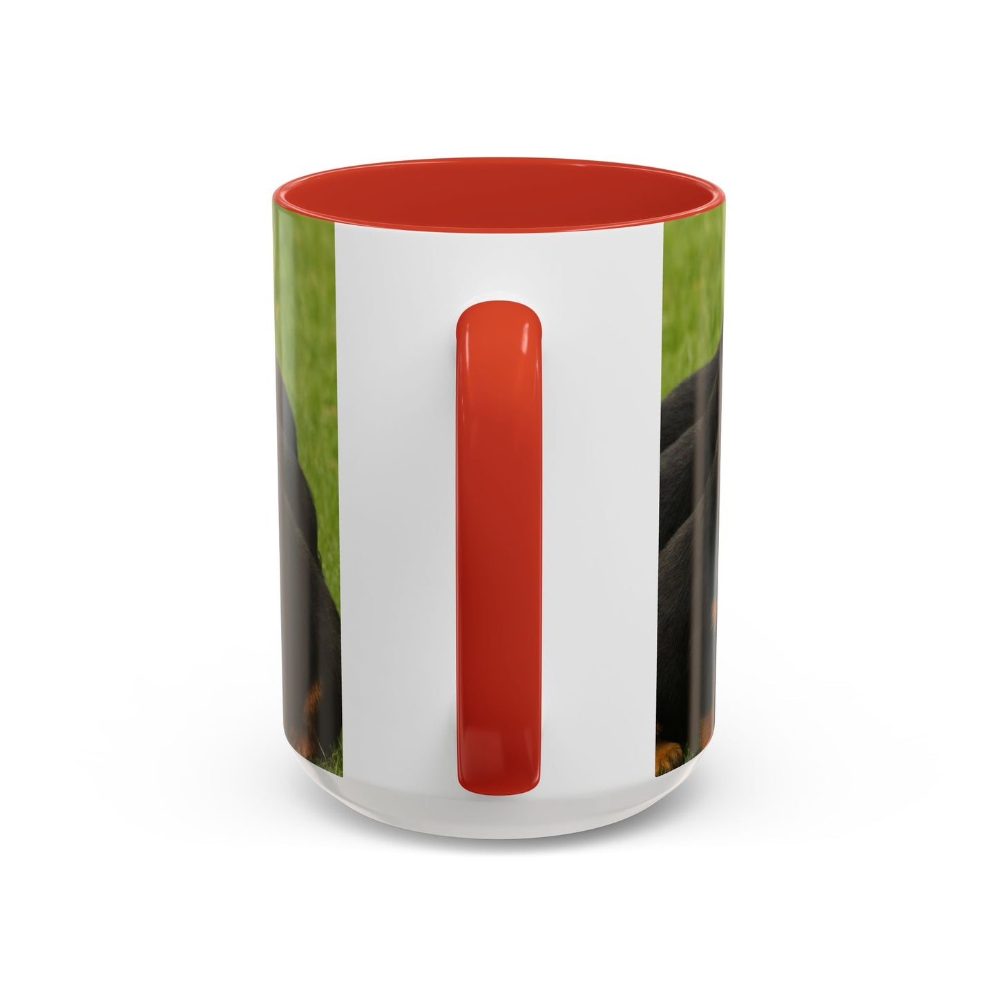 Rottweiler puppies Accent Coffee Mug - Perfect Gift for Dog Lovers