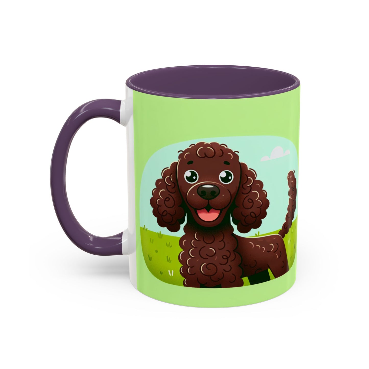 Irish Water Spaniel Accent Coffee Mug - Perfect Gift for Dog Lovers