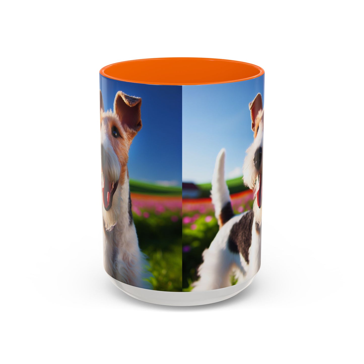 Wire Fox Terrier Accent Coffee Mug - Perfect Gift for Dog Lovers