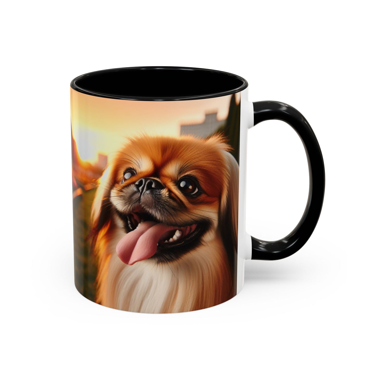 Pekingese Accent Coffee Mug - Perfect Gift for Dog Lovers