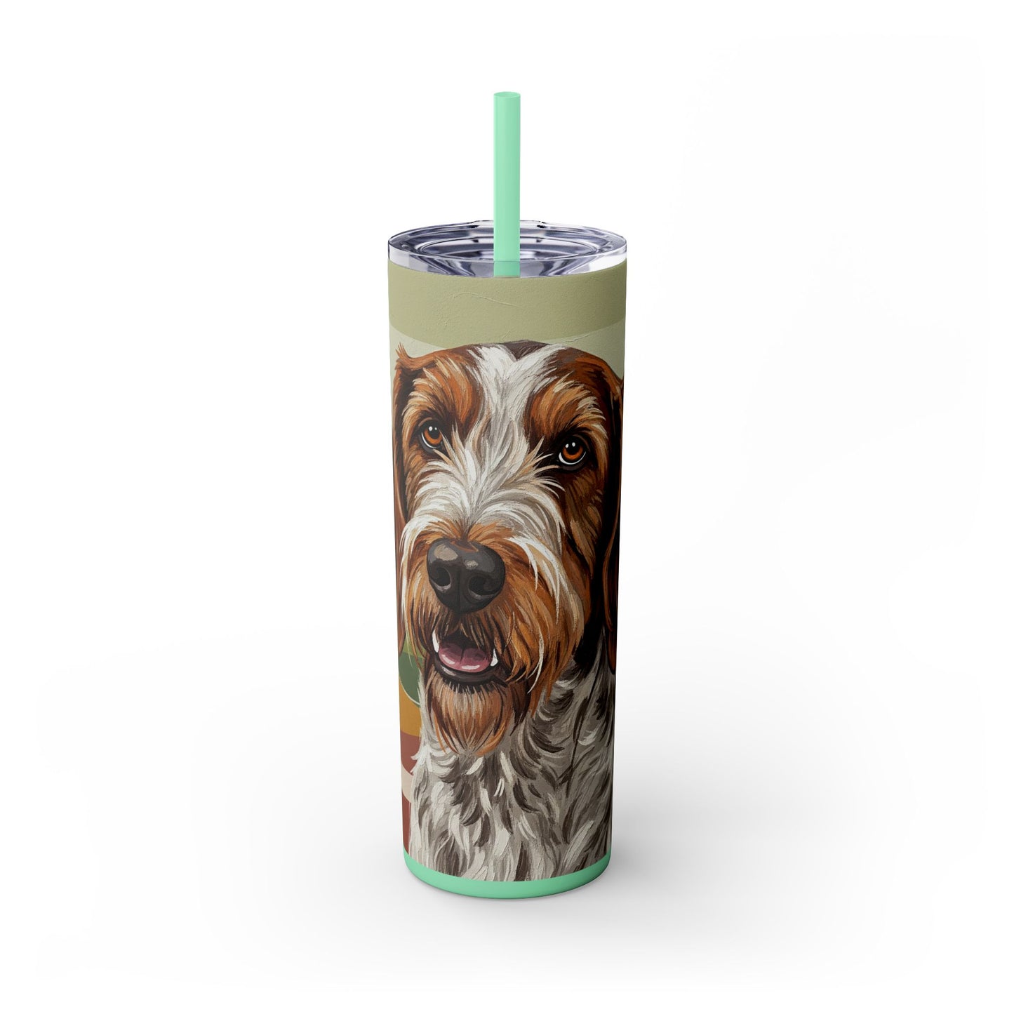 Spinone Italiano Tumbler with Straw, 20oz