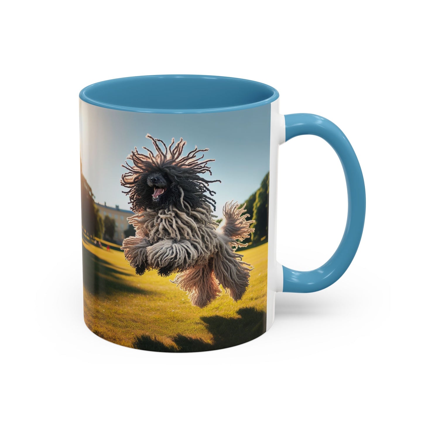 Puli Accent Coffee Mug - Perfect Gift for Dog Lovers