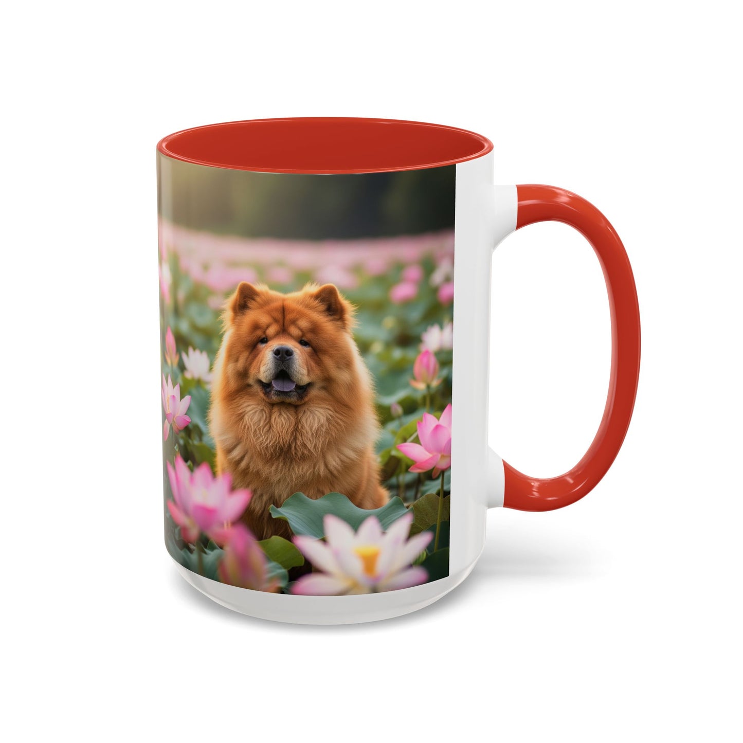 Chow Chow Accent Coffee Mug - Perfect Gift for Dog Lovers