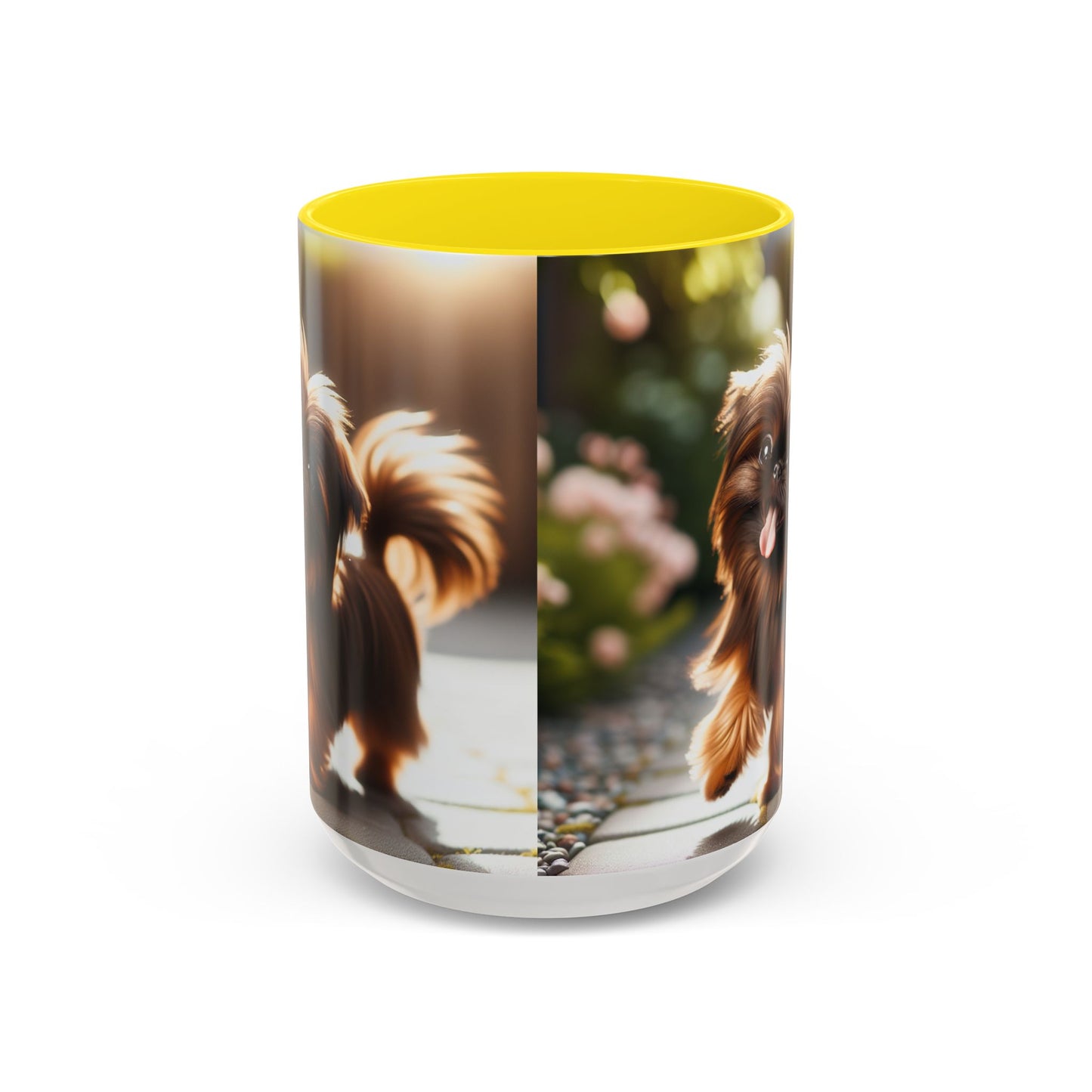 Silky Brussels Accent Coffee Mug - Perfect Gift for Dog Lovers