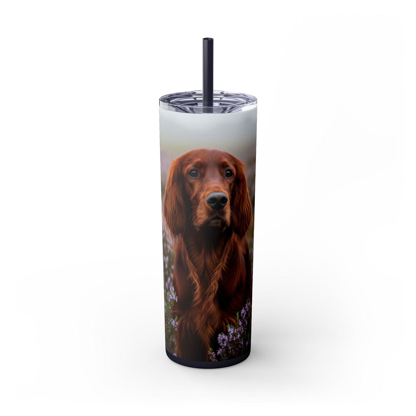 Irish Setter Tumbler with Straw, 20oz