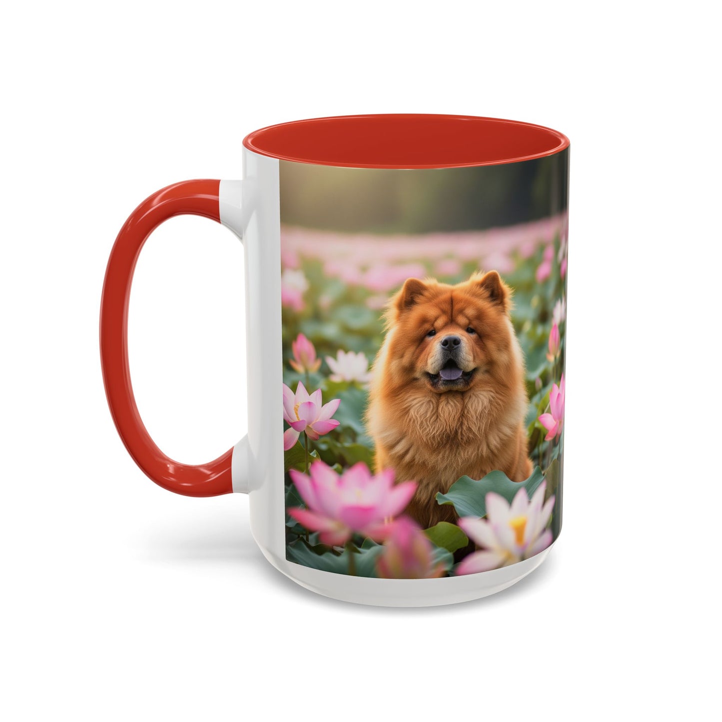 Chow Chow Accent Coffee Mug - Perfect Gift for Dog Lovers