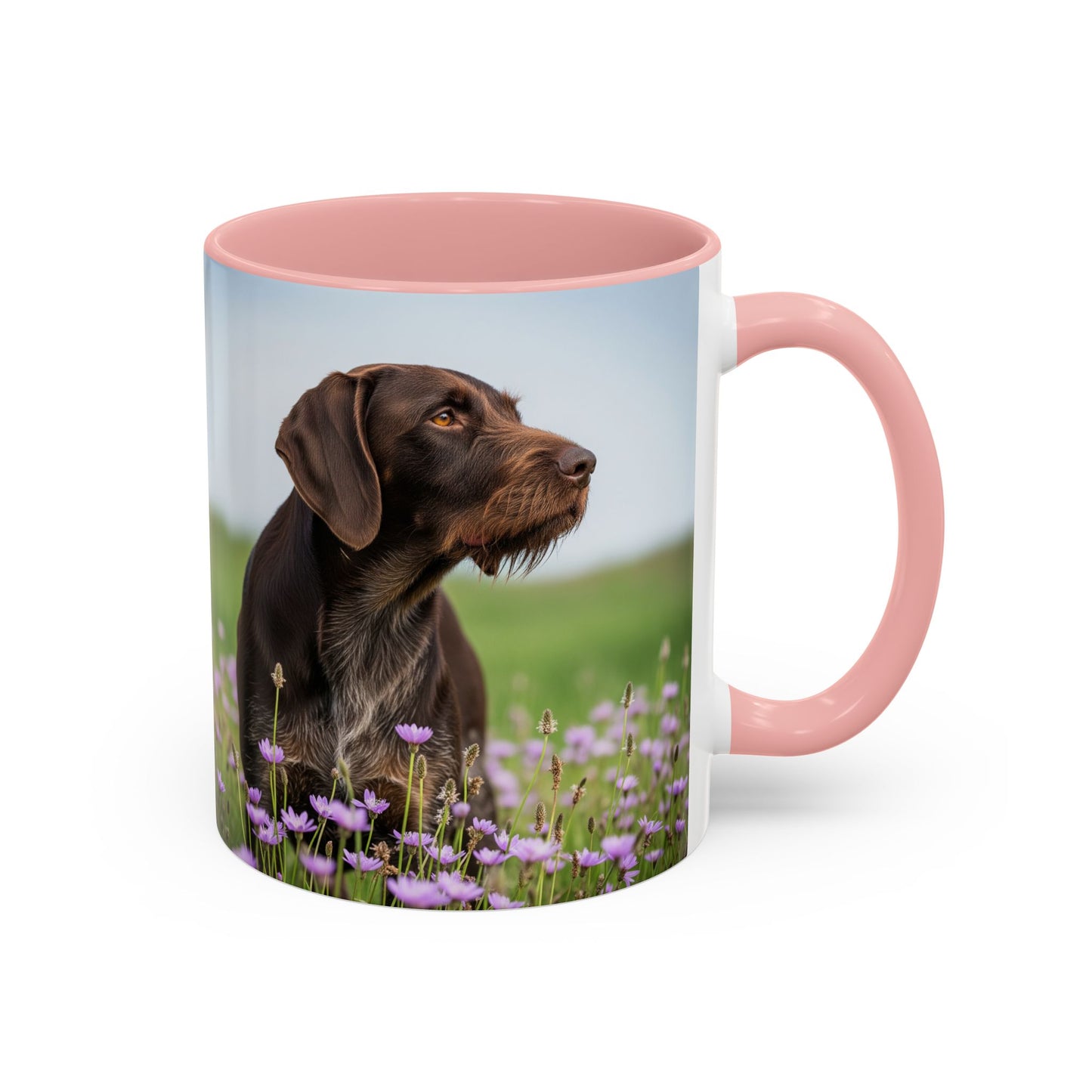 German Wirehaired Pointer Accent Coffee Mug - Perfect Gift for Dog Lovers