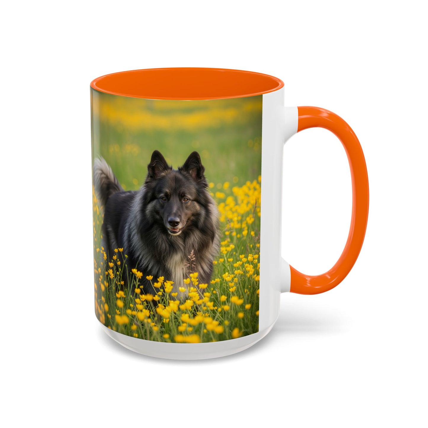 Belgian Sheepdog Accent Coffee Mug - Perfect Gift for Dog Lovers