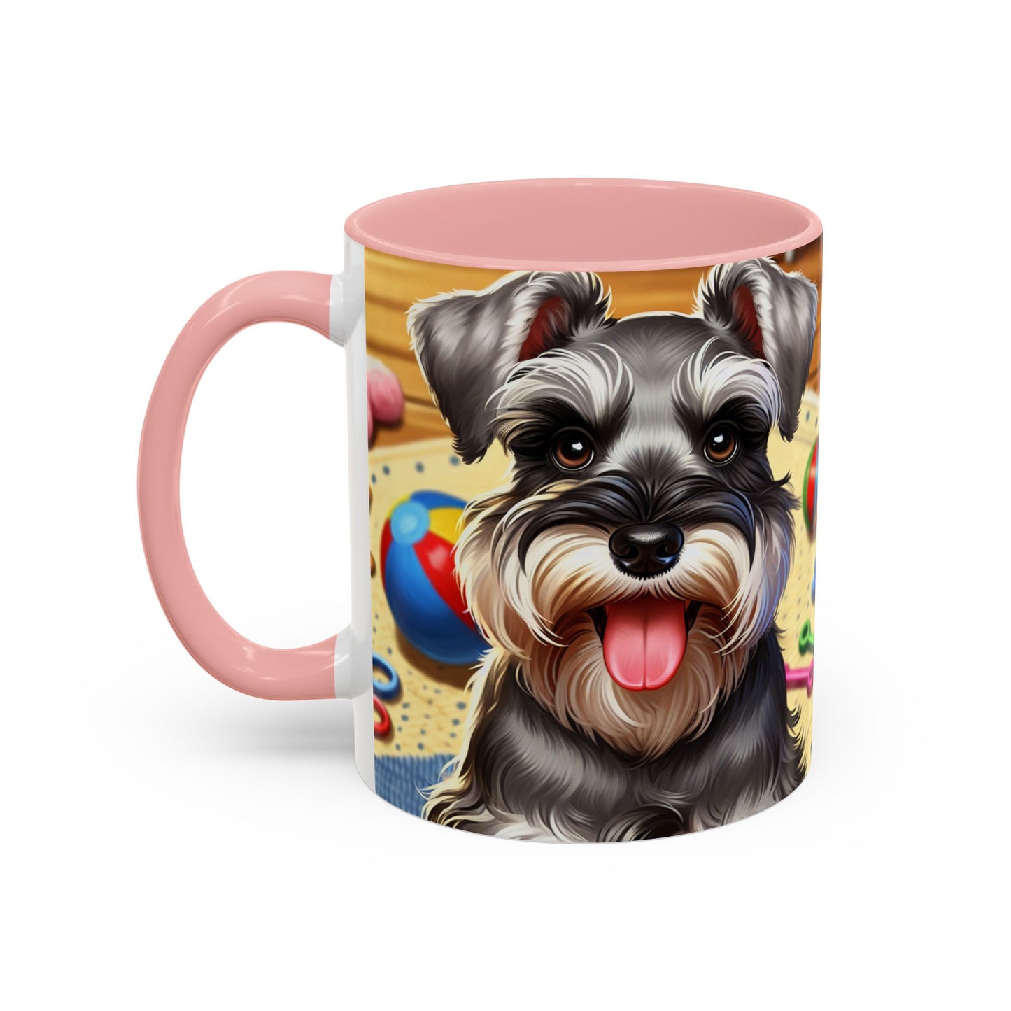 Miniature Schnauzer Accent Coffee Mug - Perfect Gift for Dog Lovers