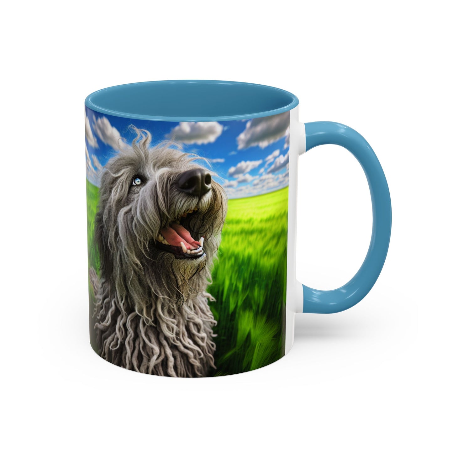 Bergamasco Shepherd Dog Accent Coffee Mug - Perfect Gift for Dog Lovers