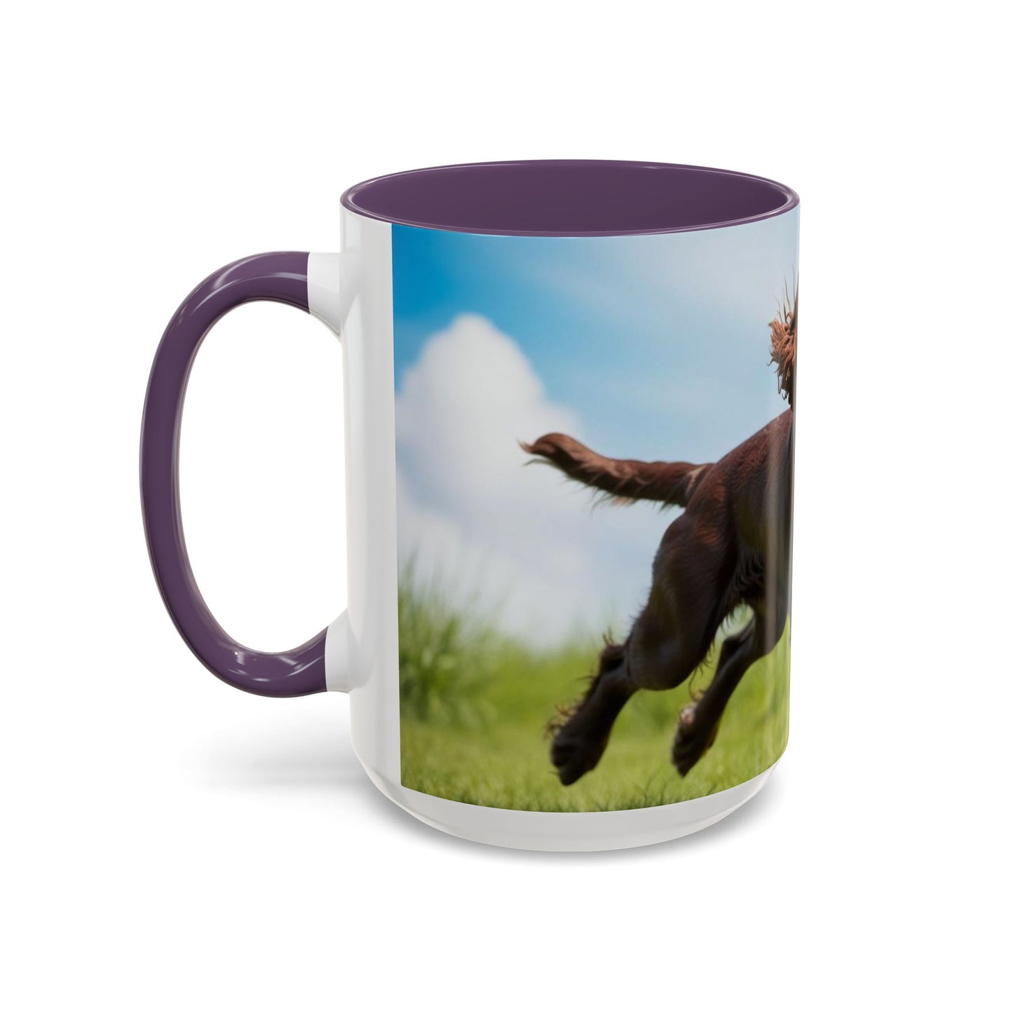 Irish Water Spaniel Accent Coffee Mug - Perfect Gift for Dog Lovers