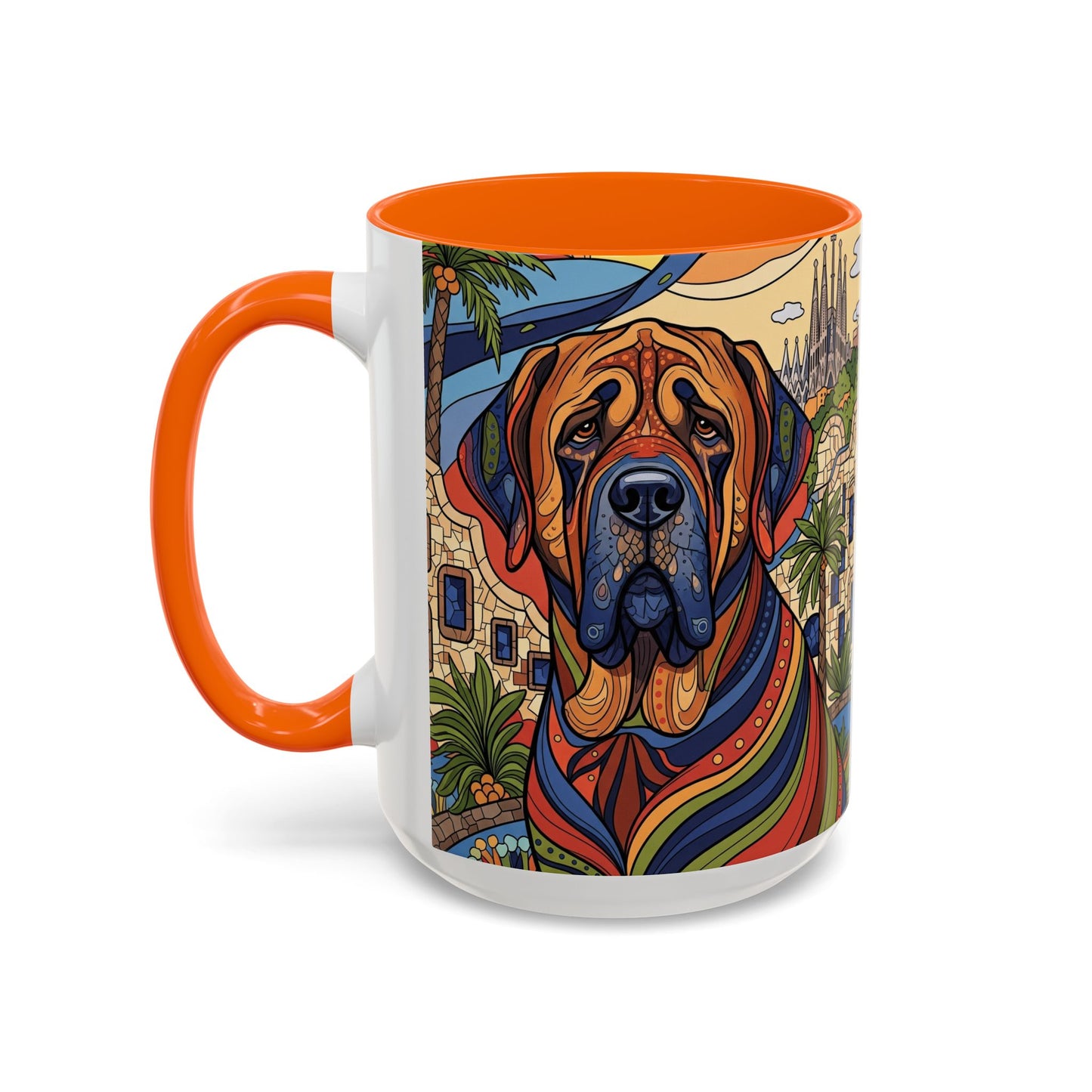 Spanish Mastiff Accent Coffee Mug - Perfect Gift for Dog Lovers