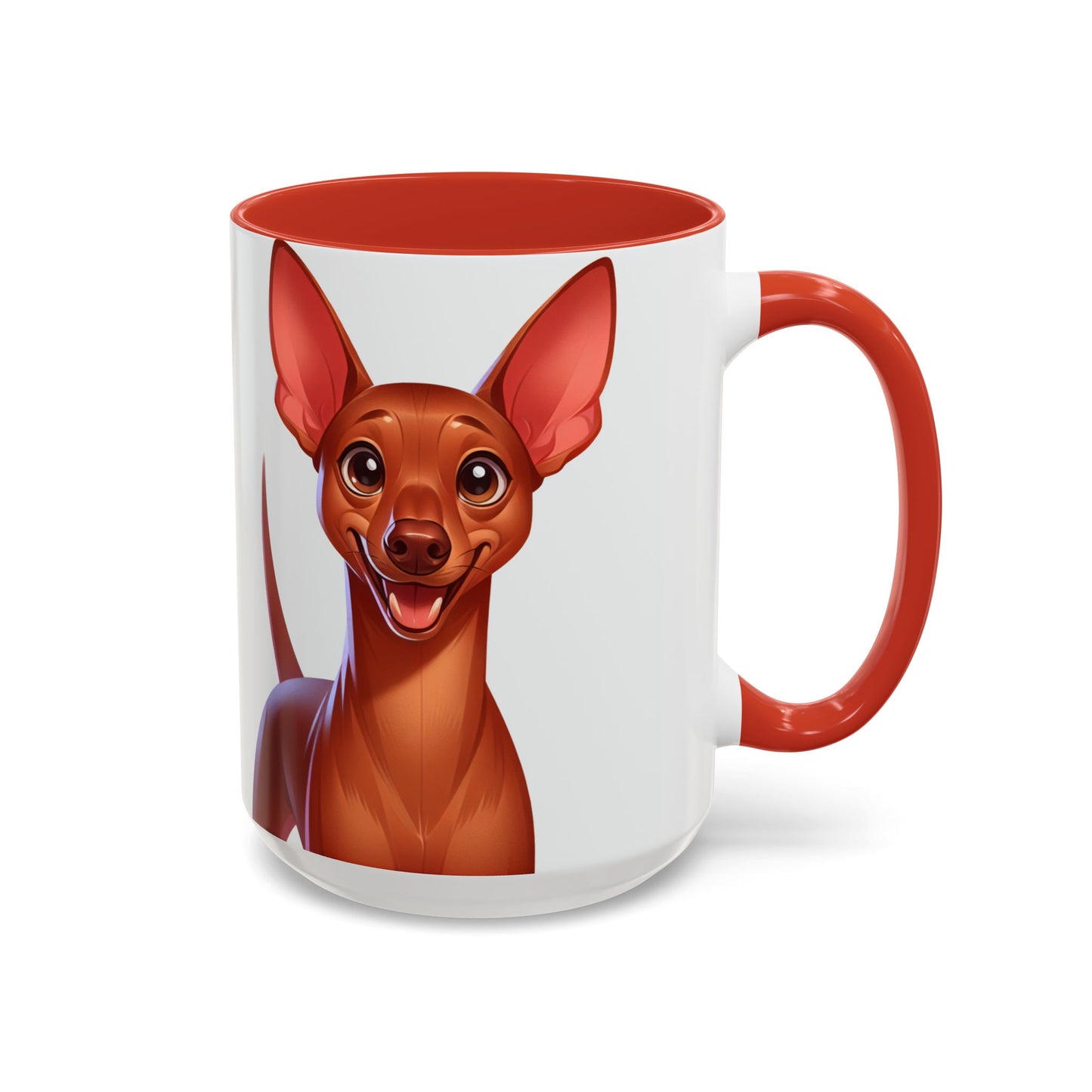 Cirneco dell'Etna Accent Coffee Mug - Perfect Gift for Dog Lovers