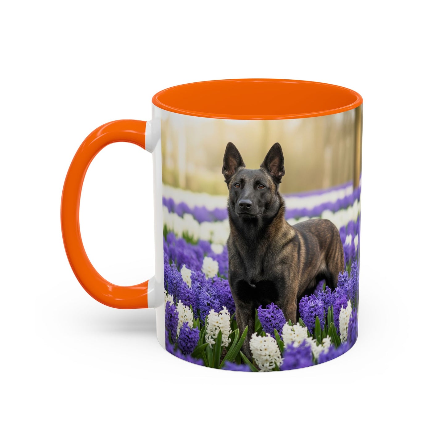 Dutch Shepherd Dog Accent Coffee Mug - Perfect Gift for Dog Lovers