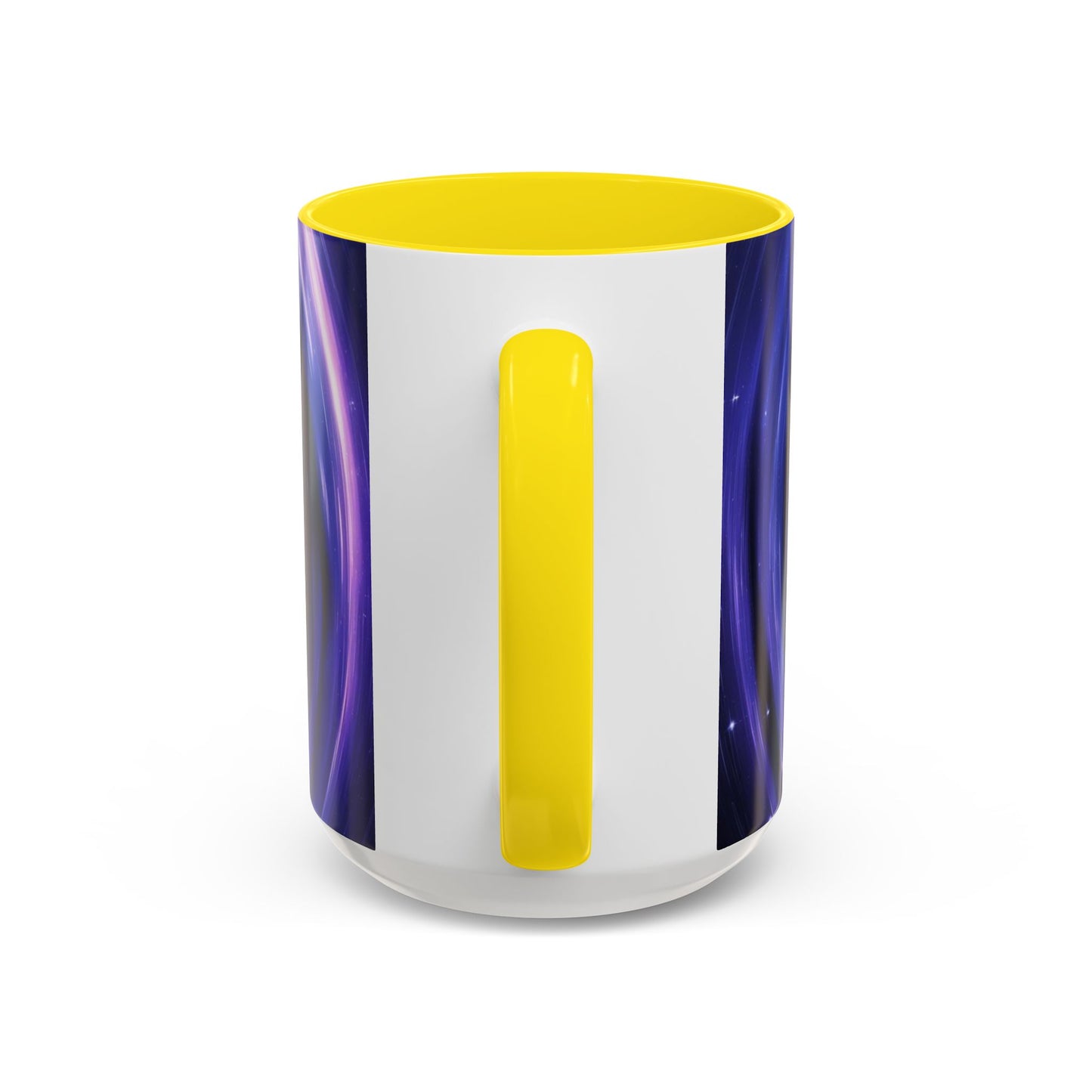 Optical Illusion Accent Mug – Ceramic Coffee Cup
