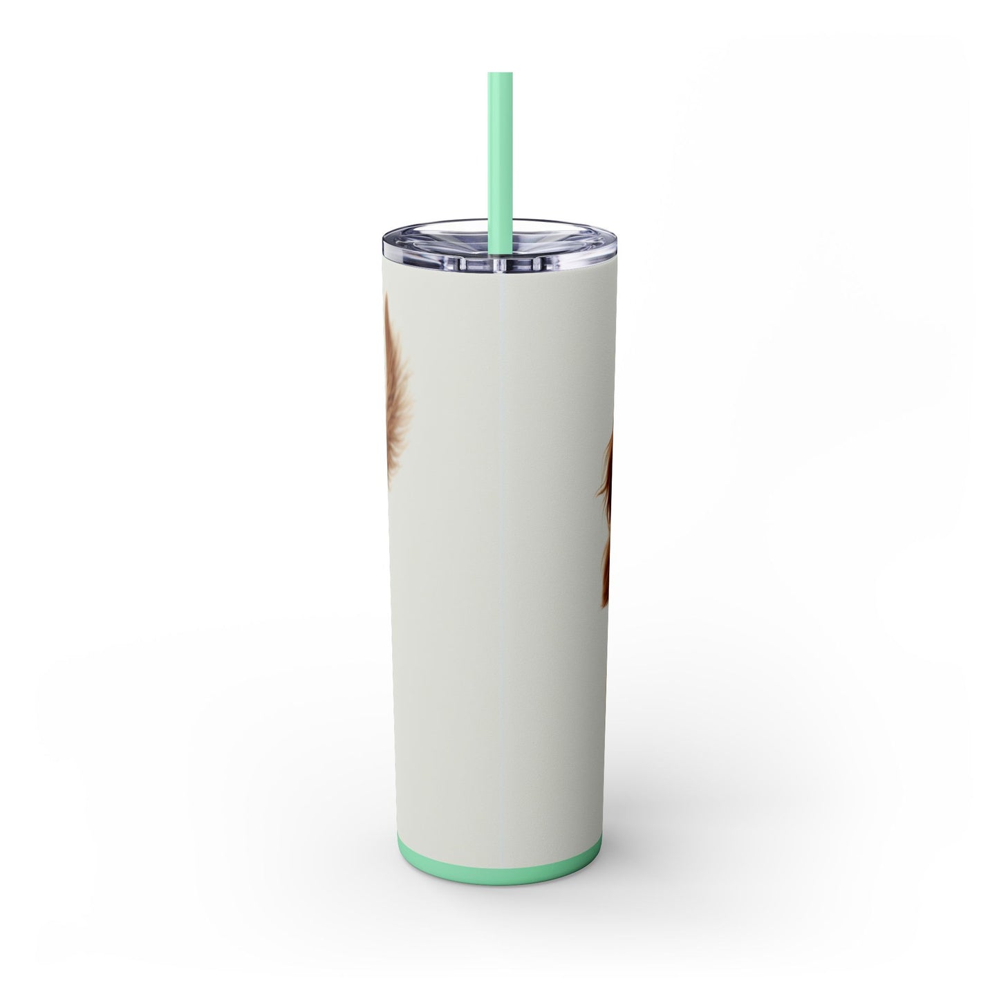 Italian Spinone Tumbler with Straw, 20oz