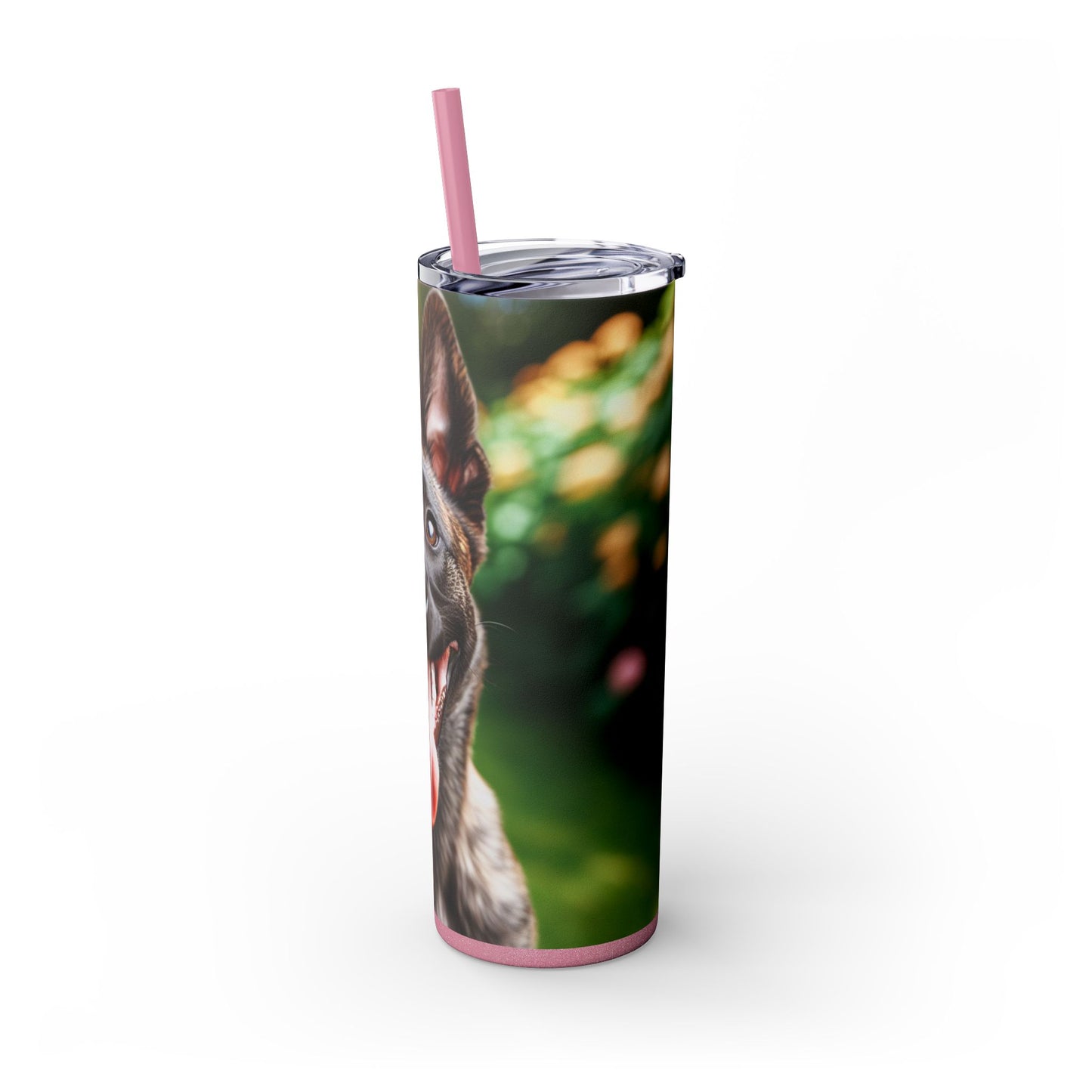 Dutch Shepherd Dog Tumbler with Straw, 20oz